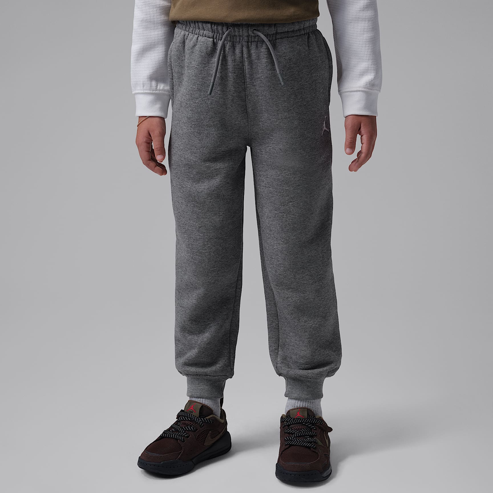 Pants para niños talla pequeña Jordan Brooklyn Fleece