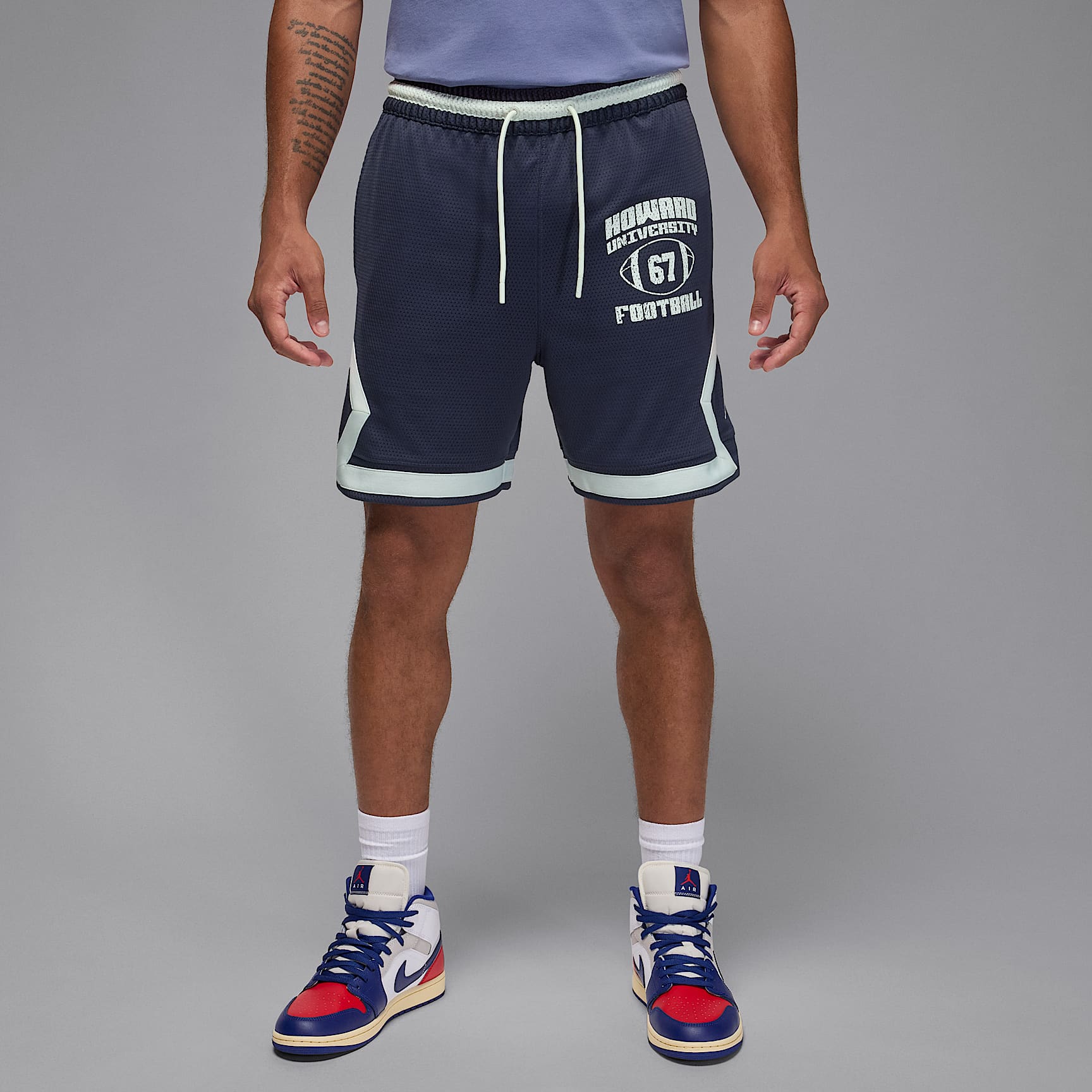 Shorts Dri-FIT Diamond para hombre Jordan Sport x Howard University
