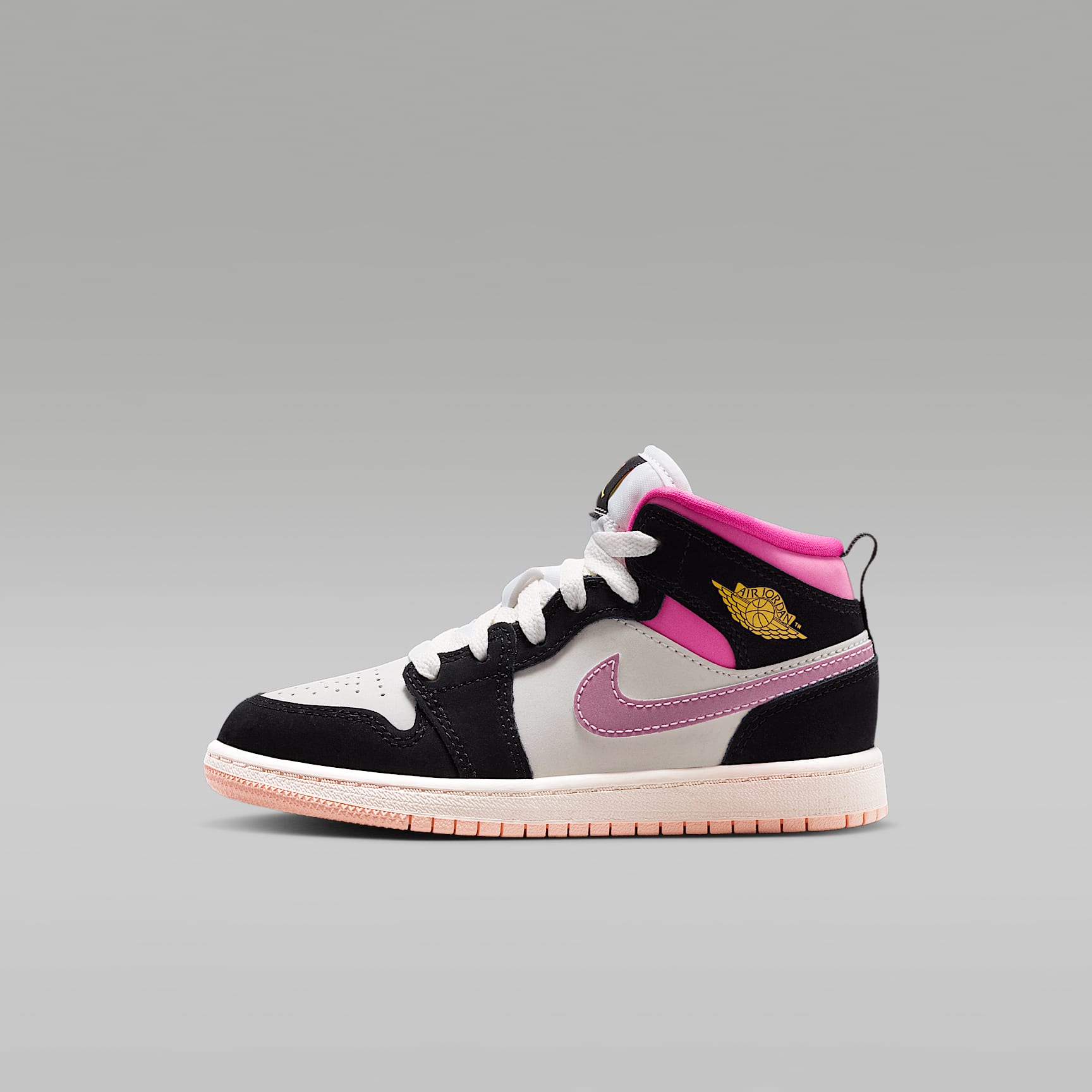 Jordan 1 Mid Younger Kids' Shoes