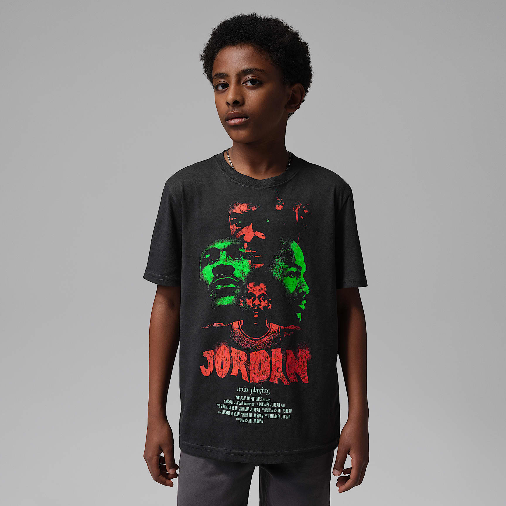 Jordan Big Kids' Movie Poster Graphic T-Shirt