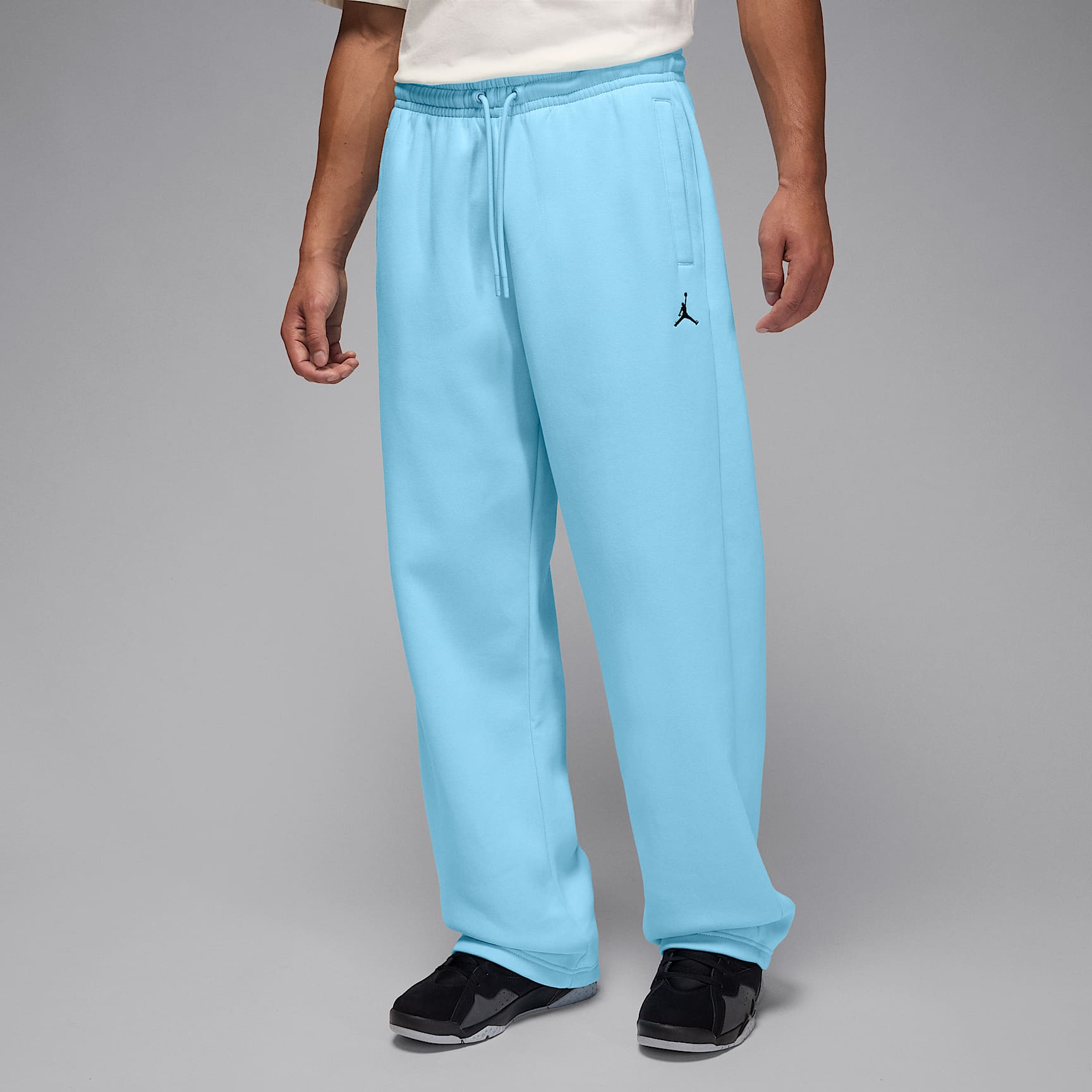 Jordan Brooklyn Fleece Men's Oversized Open-Hem Pants