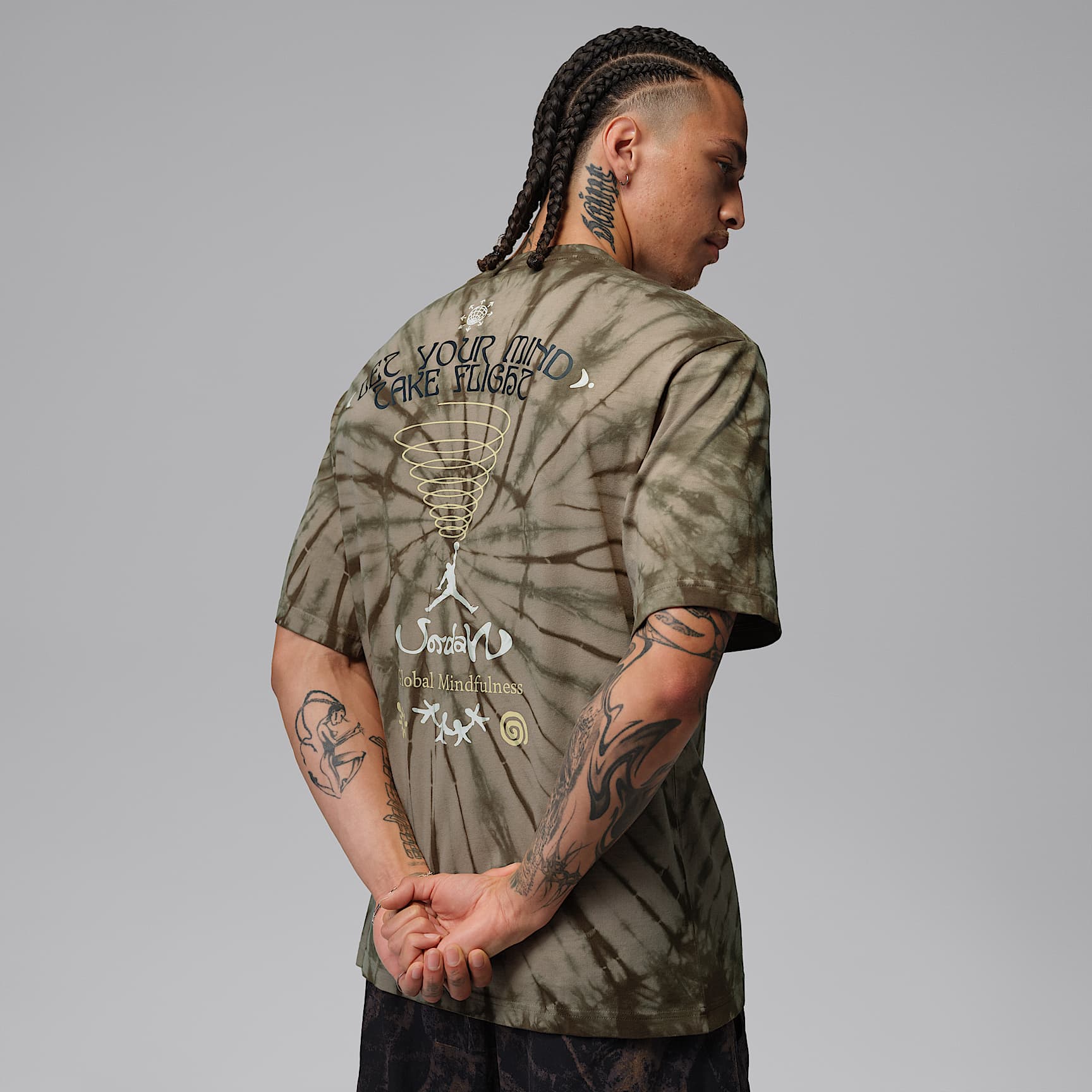 Jordan Brooklyn Men's Tie-Dye Festival T-Shirt