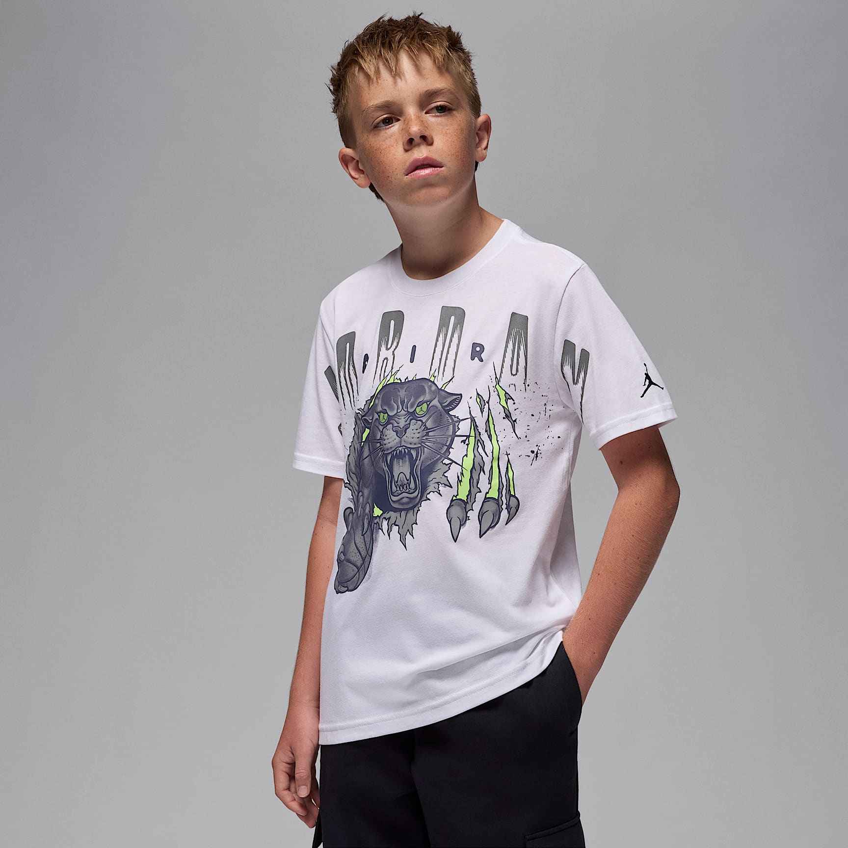 Jordan Big Kids' Panther T-Shirt