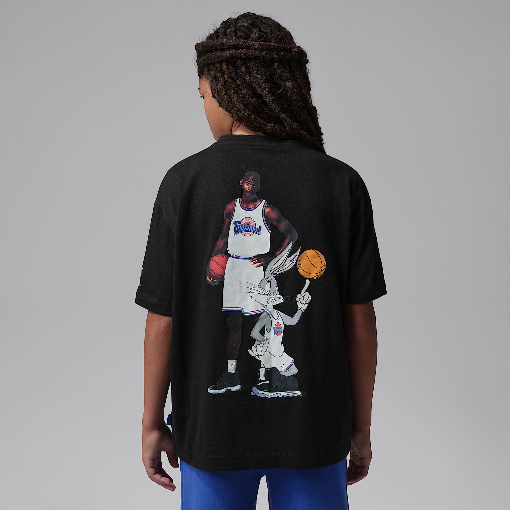 Playera Space Jam 30 Pic para niños talla grande Jordan