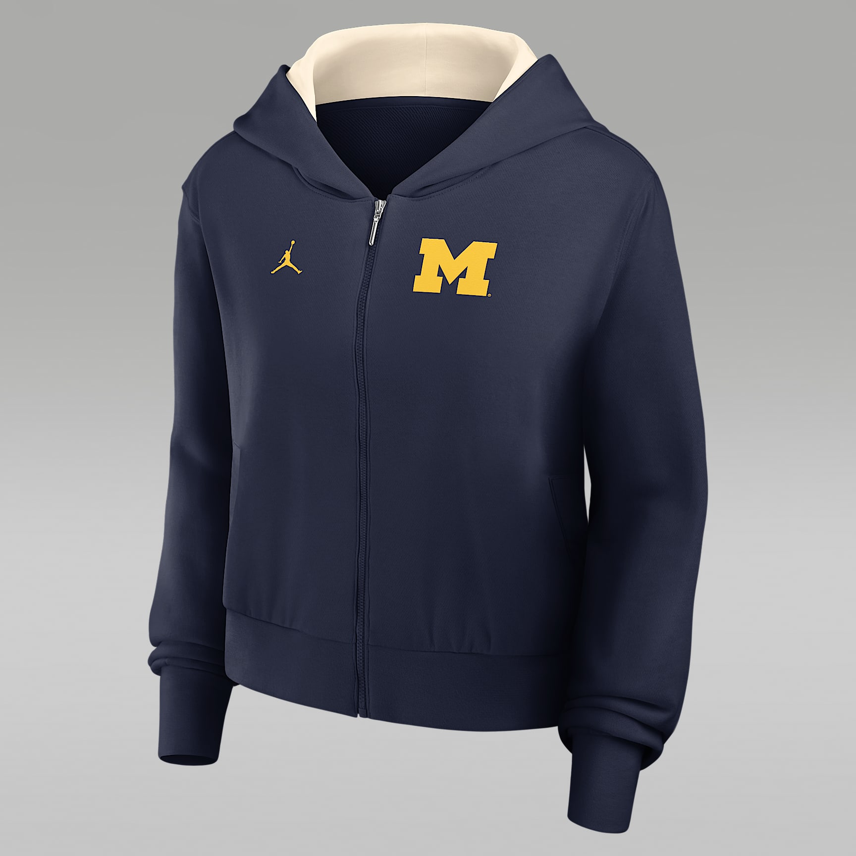 Michigan Mantra Women's Jordan Brand College Full-Zip Hoodie
