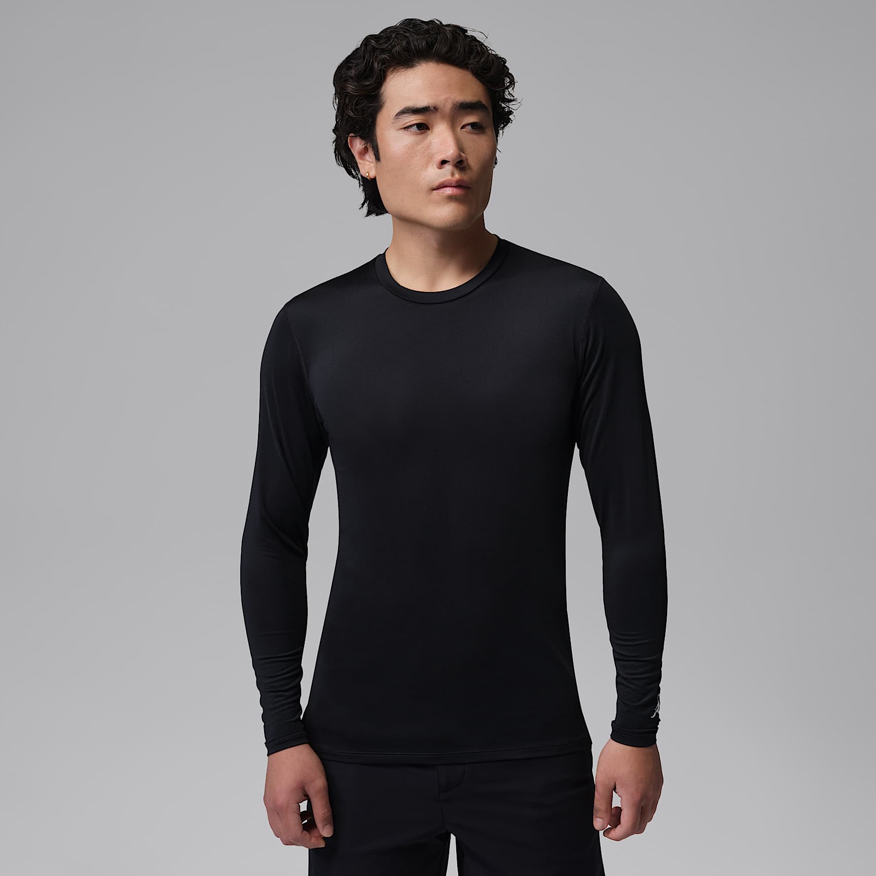 조던 스포츠 남성 드라이 핏 긴팔 베이스 레이어 골프 탑