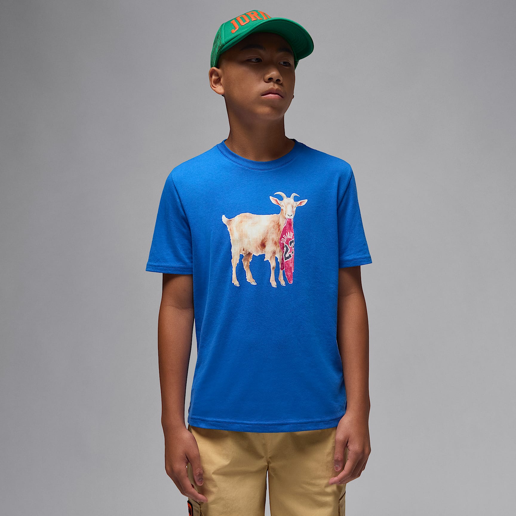 T-shirt Flight Goat Jordan Júnior