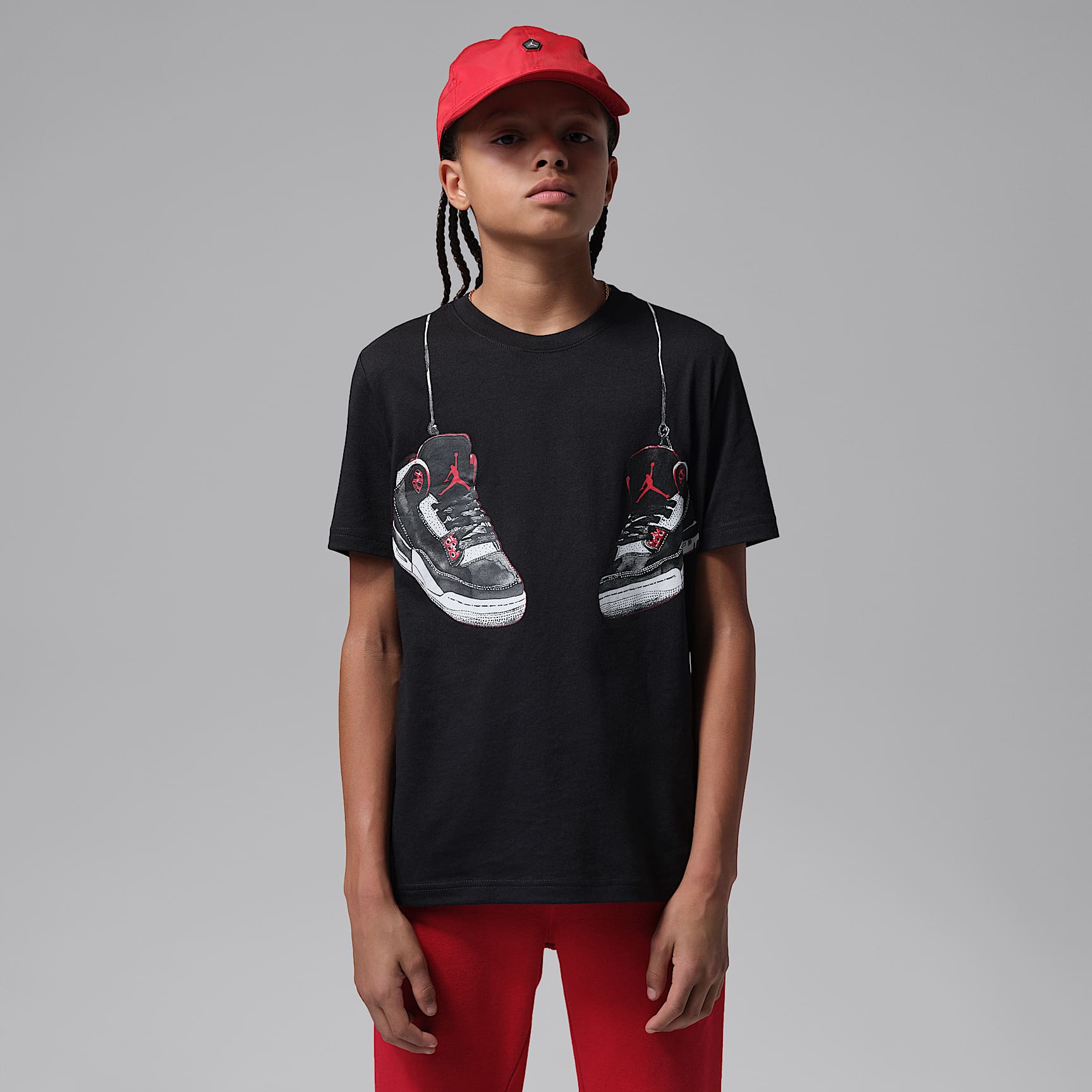 조던 주니어 행잉 AJ3 티셔츠