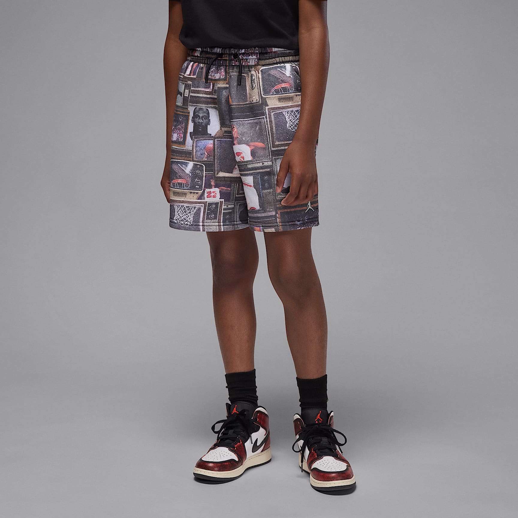 Jordan Brooklyn Fleece-Shorts mit Print (ältere Kinder)