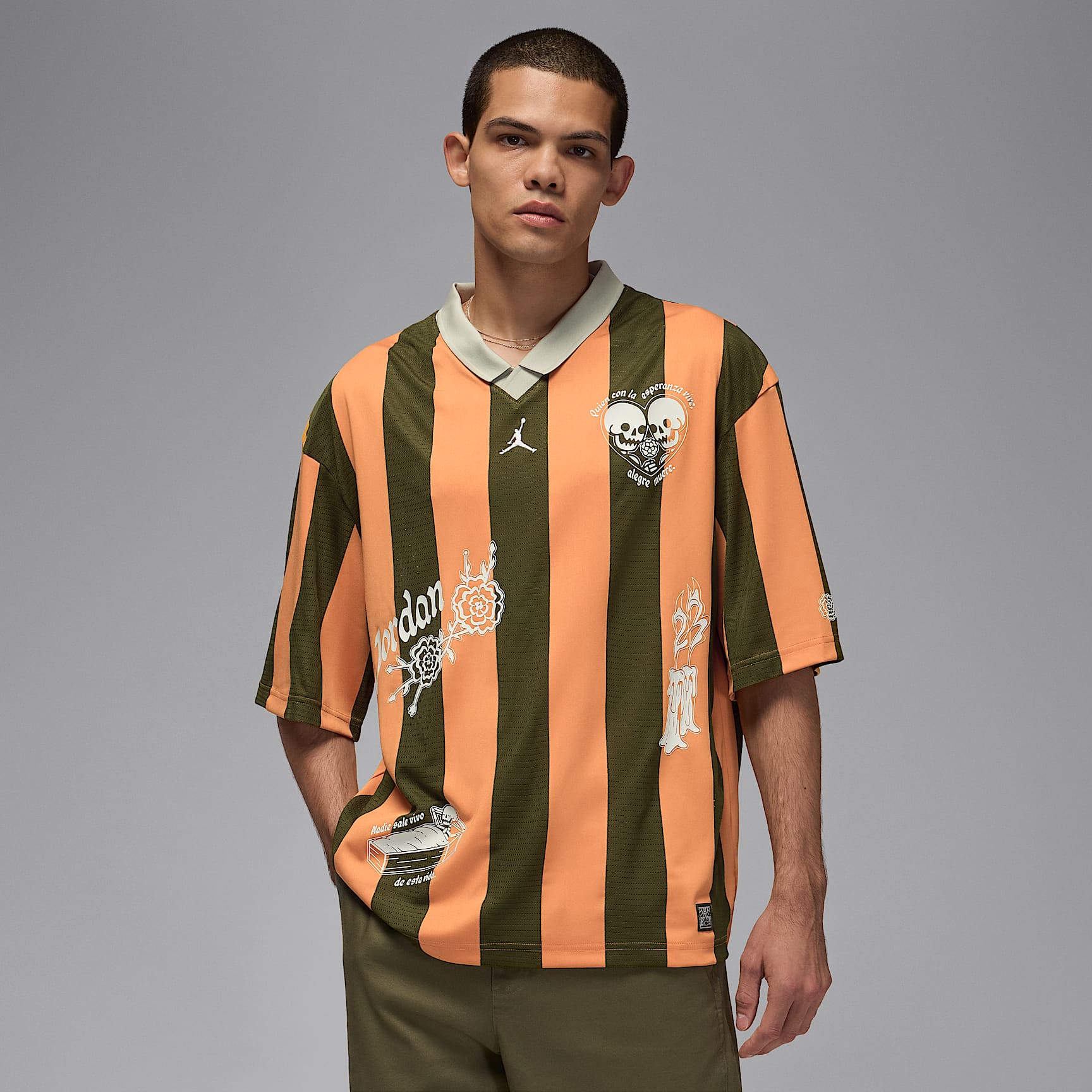 Playera de portero para hombre Jordan Brooklyn