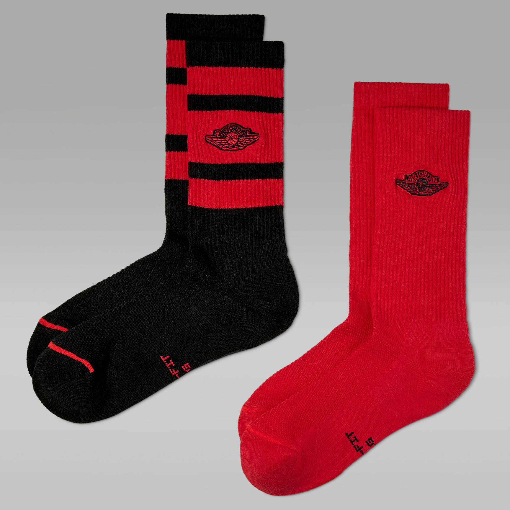 Jordan Everyday Elevated Crew Socks (2 Pairs)