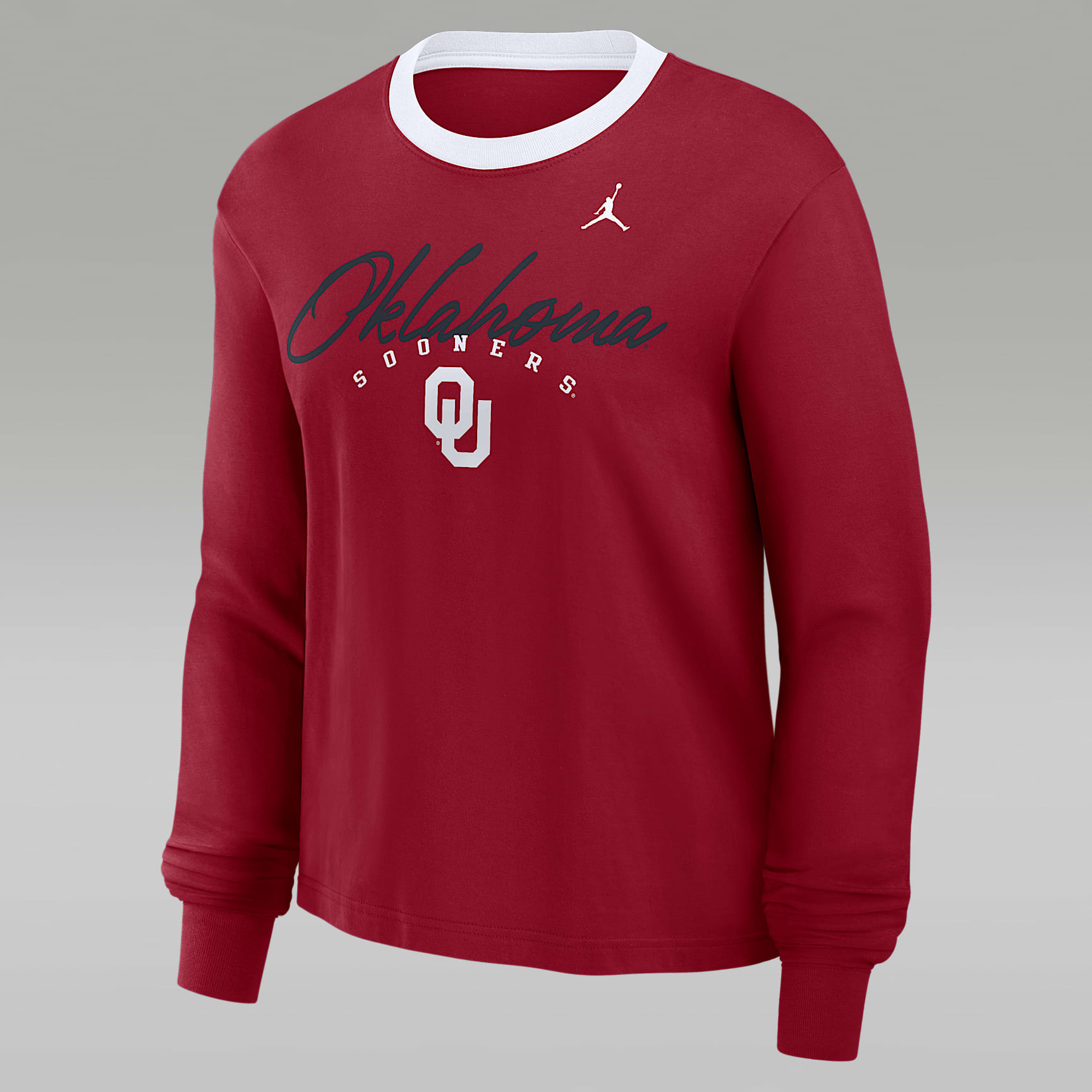 Oklahoma Legacy Women's Jordan Brand College Long-Sleeve T-Shirt