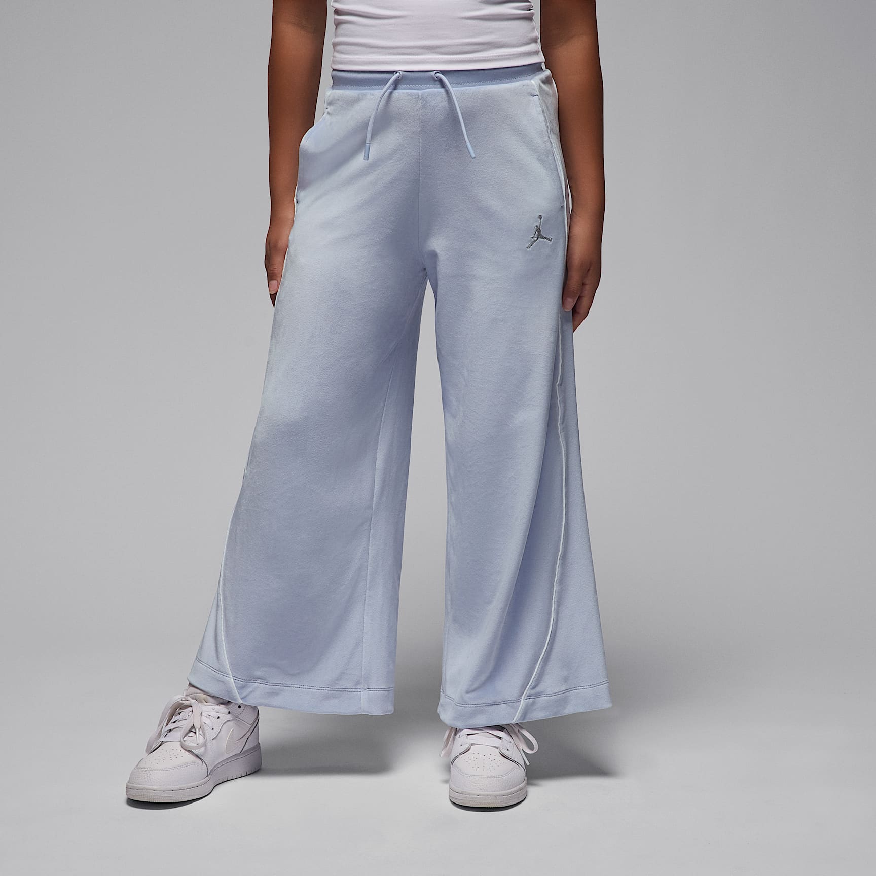 Pants de tejido velour para niños talla grande Jordan Mountainside