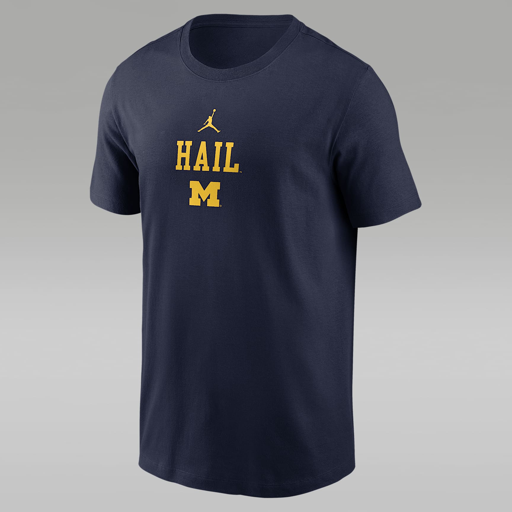 Playera universitaria Nike para hombre Michigan Campus Local Madness
