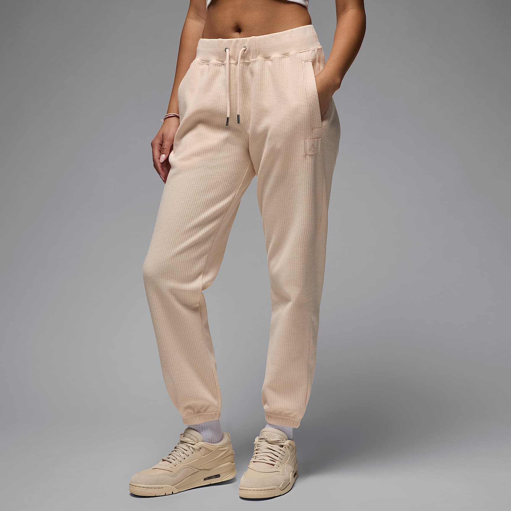 Pants tipo waffle para mujer Jordan Flight Fleece