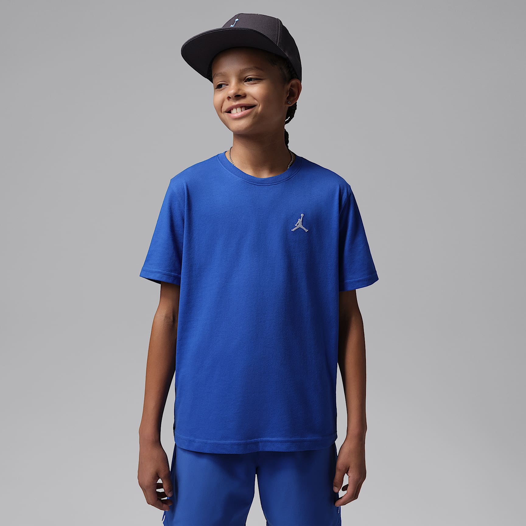 Jordan Big Kids' Jumpman Air Embroidered T-Shirt