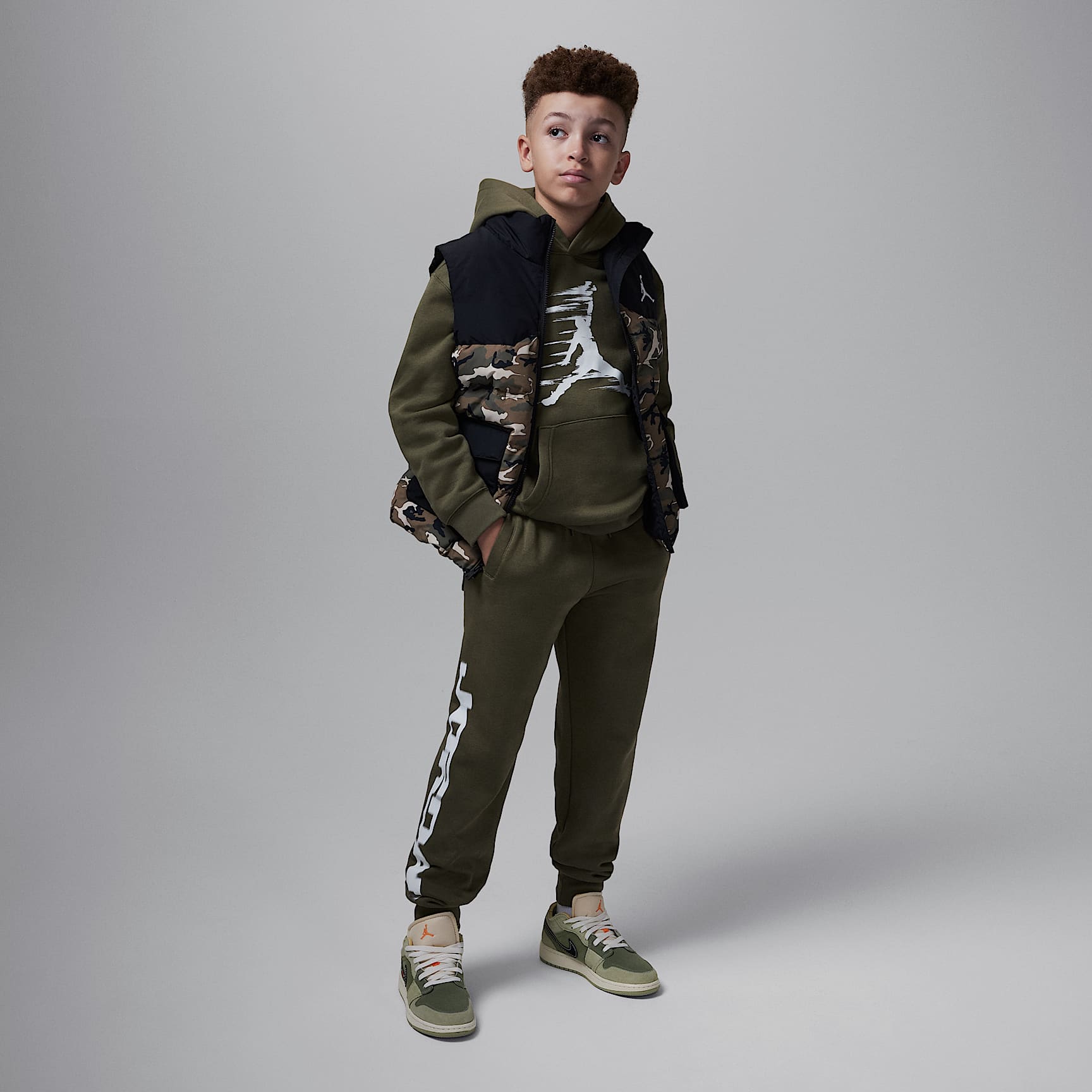 Jordan MJ Flight MVP Big Kids' Fleece Pants