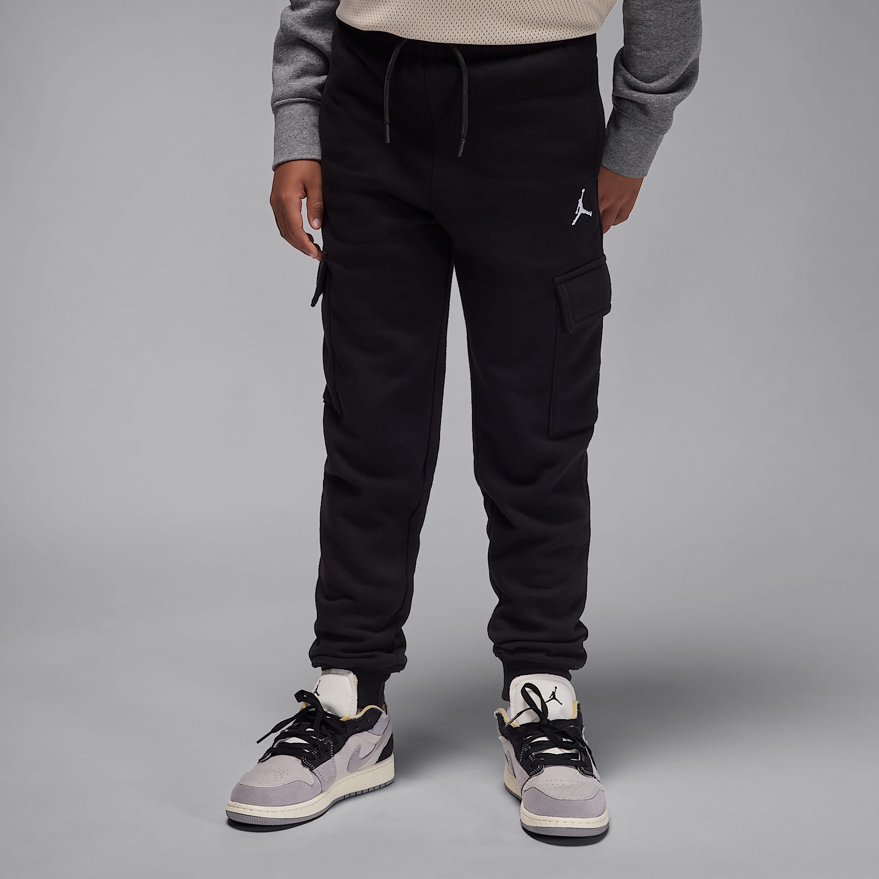 Jordan My Brooklyn Essentials Big Kids' Fleece Cargo Pants