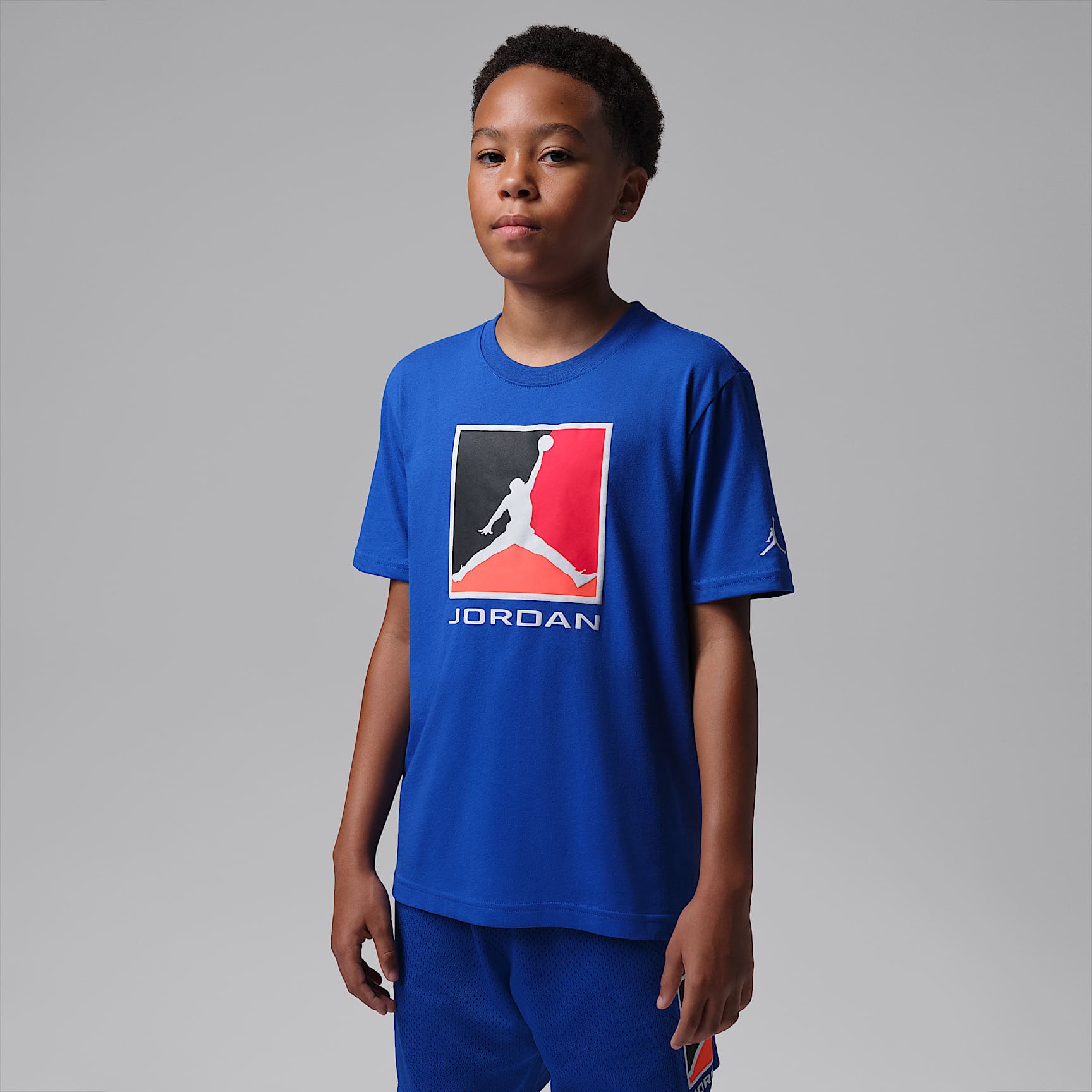 Jordan Flight Essentials Boxed Logo 3.0 T-Shirt (ältere Kinder)