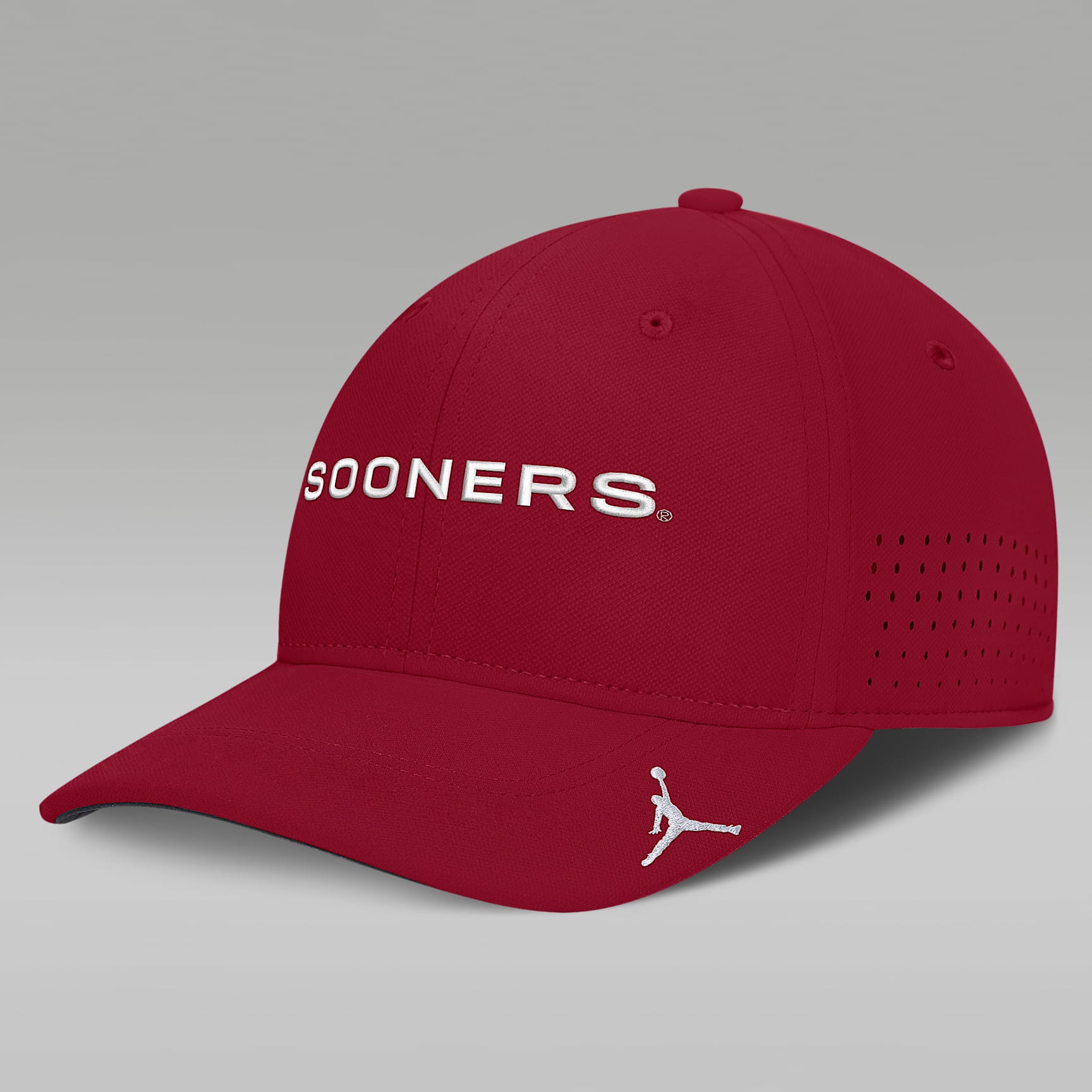 Oklahoma Sideline Club Gameday Men's Jordan Brand Dri-FIT College Hat