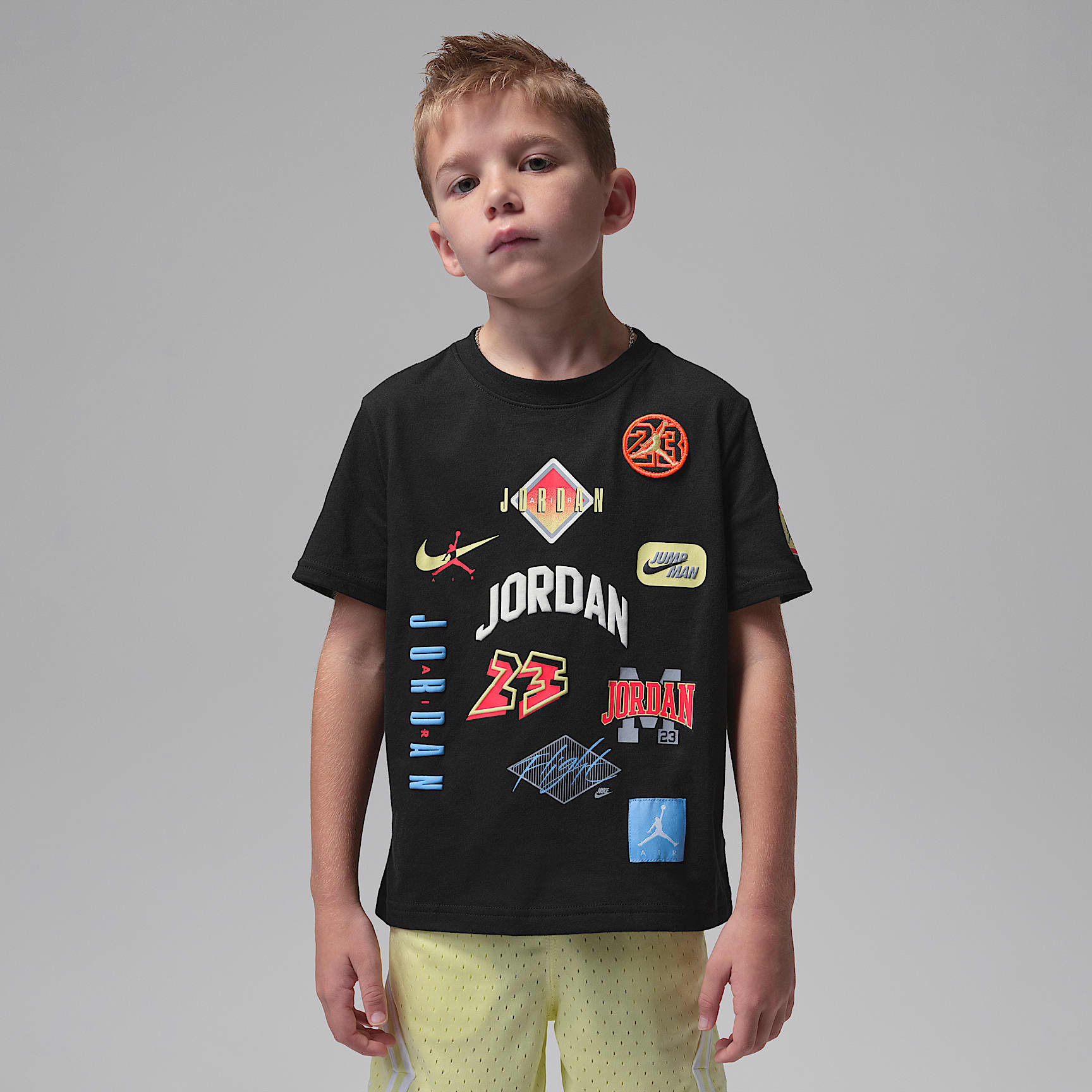 Jordan Little Kids' Dynasty Patch T-Shirt