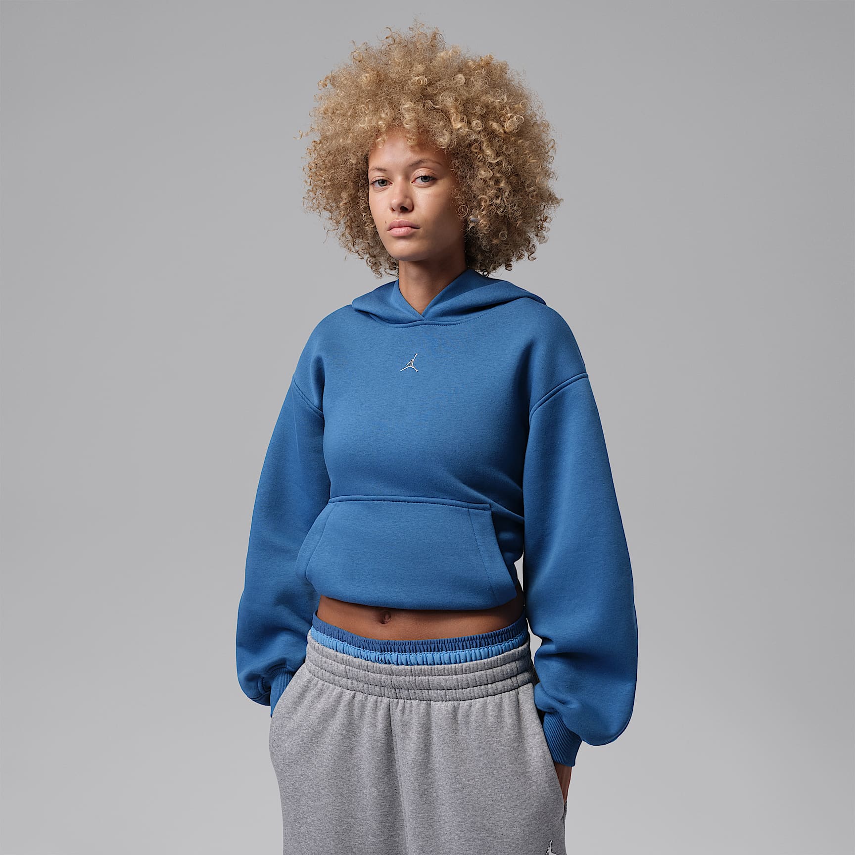 Sudadera con gorro sin cierre para mujer Jordan Brooklyn