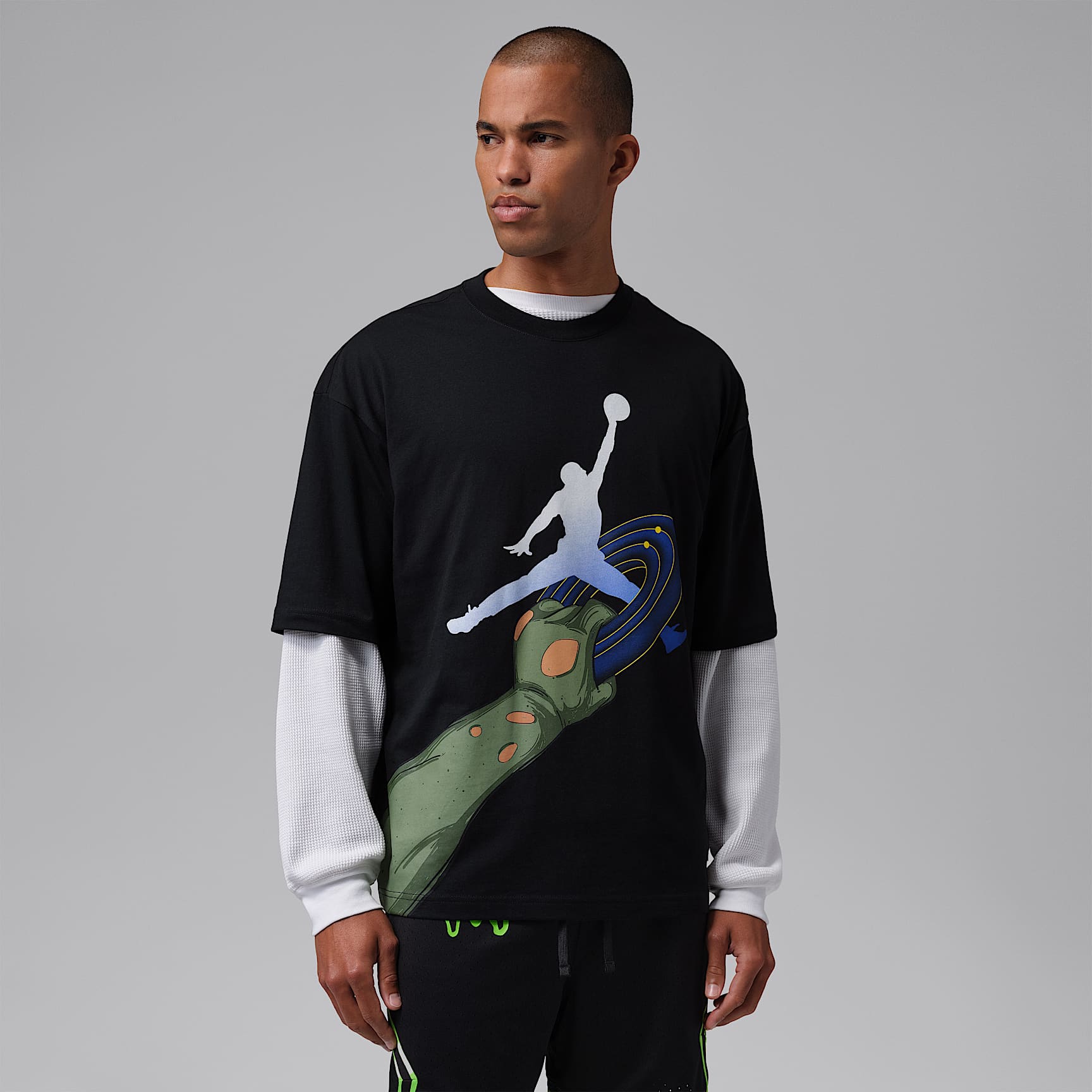 Jordan Sport Space Jam Men's Monstars Crew-Neck T-Shirt