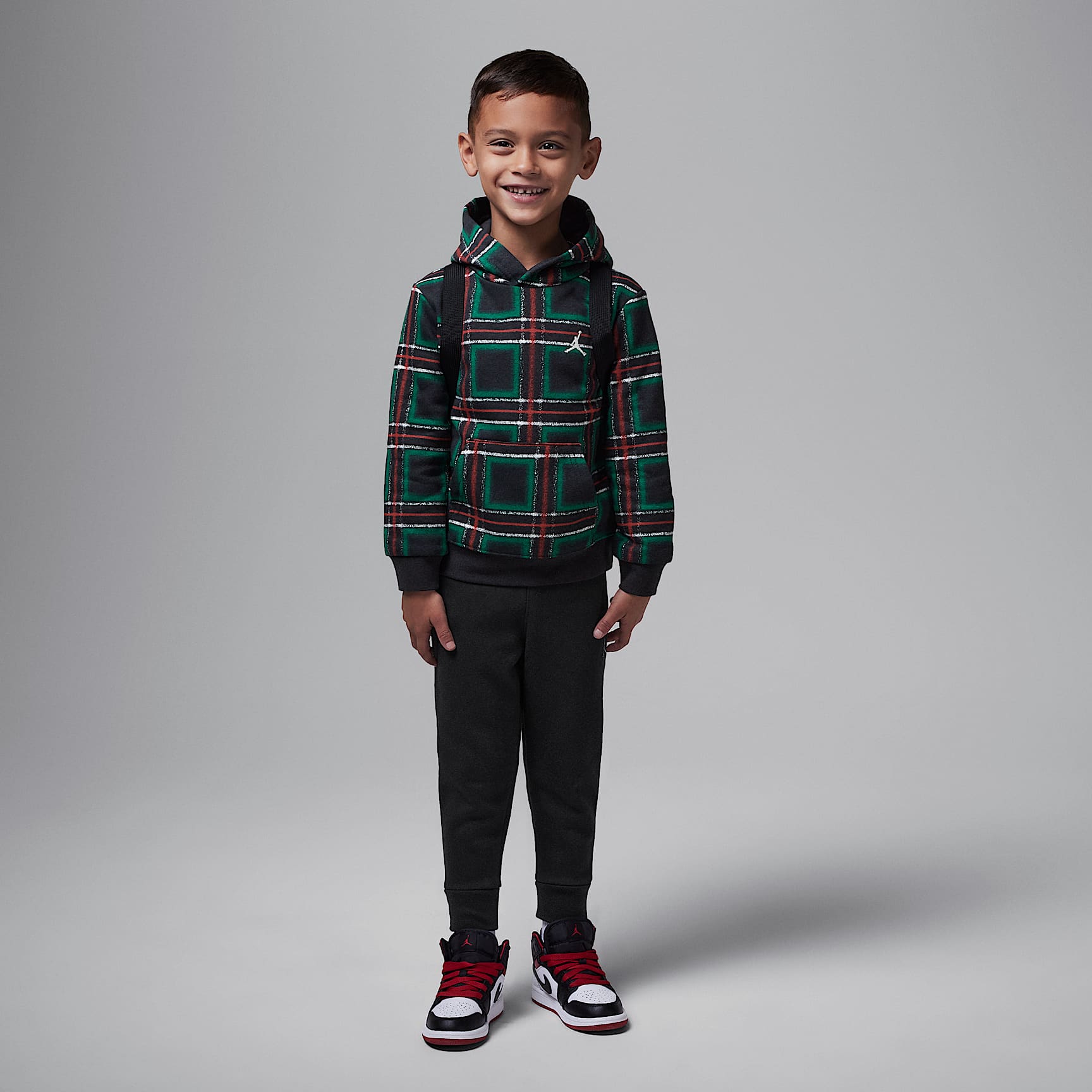 Jordan Brooklyn Essentials Toddler 2-Piece Holiday Pullover Hoodie Set