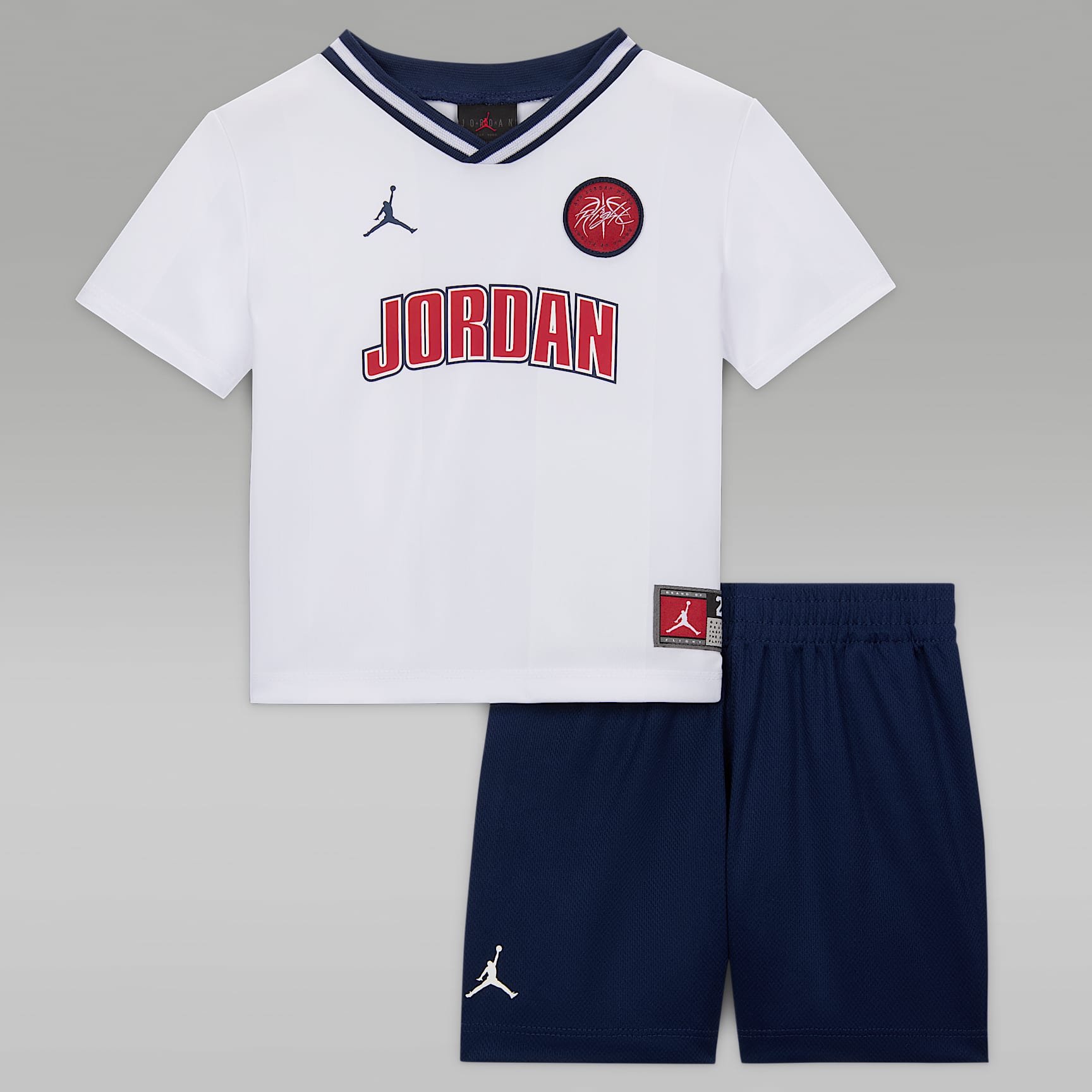 Ensemble maillot de sport et short en mesh Jordan pour bébé