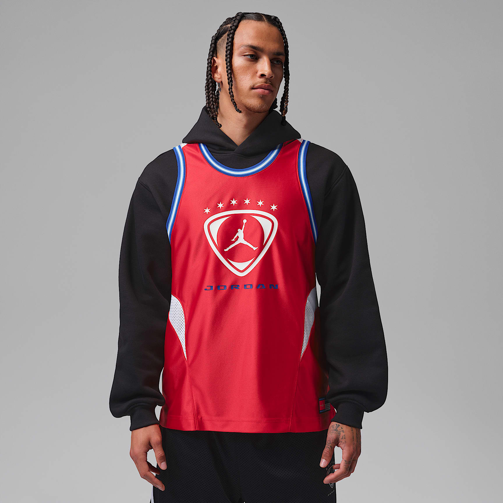 Jersey sin mangas para hombre Jordan Brooklyn