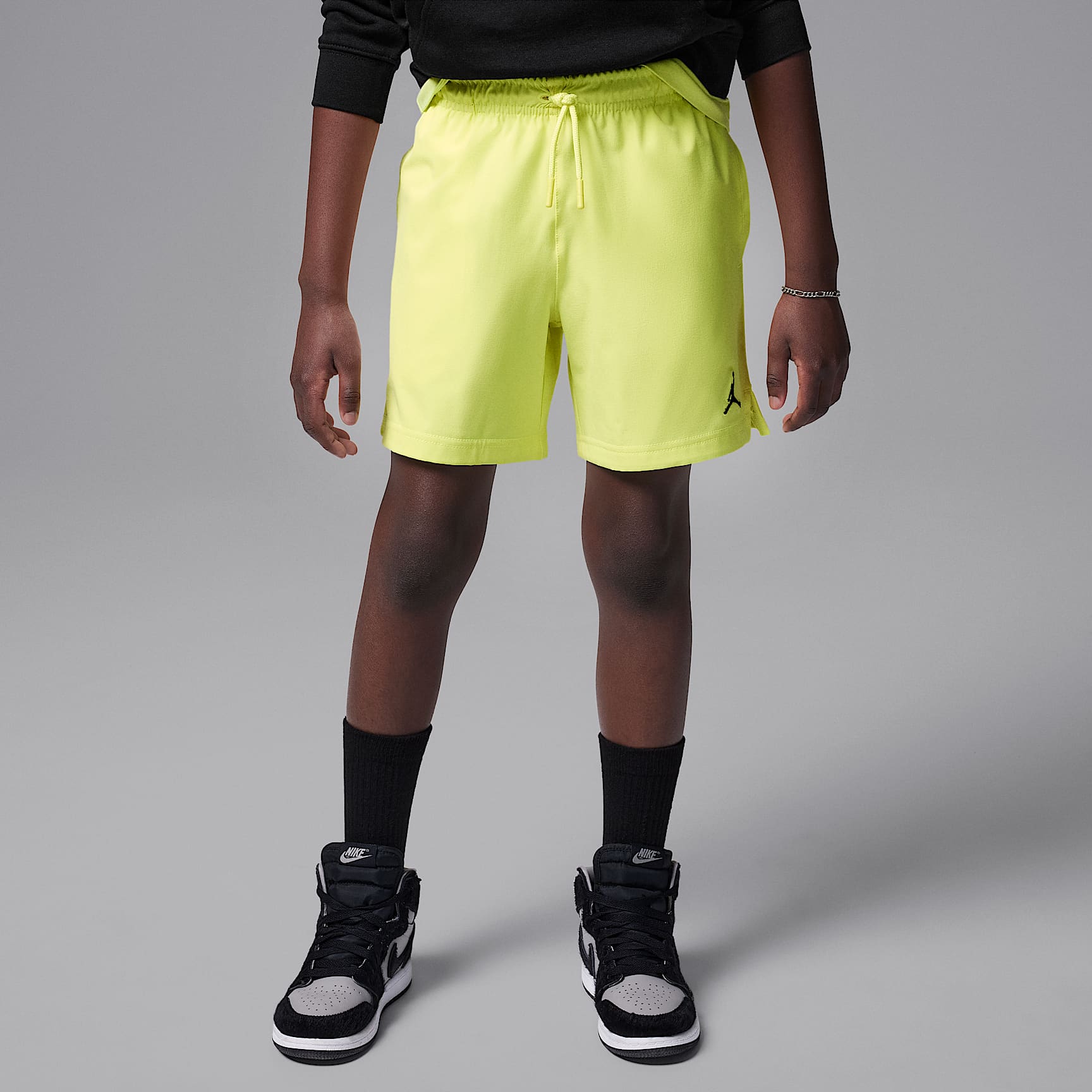 Shorts para jugar de tejido Woven Jumpman para niños talla pequeña Jordan