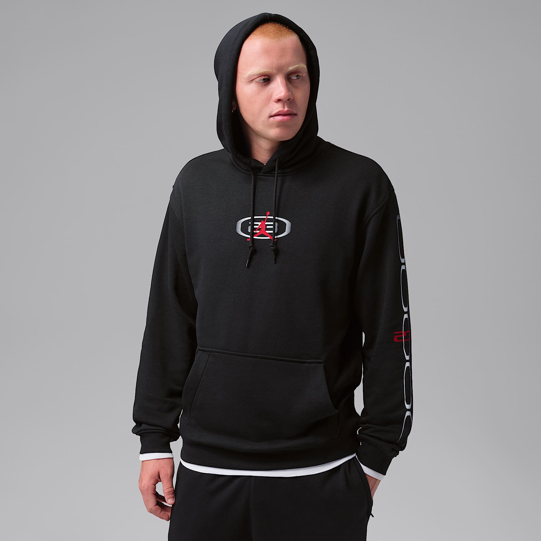 Sudadera con gorro sin cierre de tejido Fleece Dri-FIT para hombre Jordan Sport Crossover