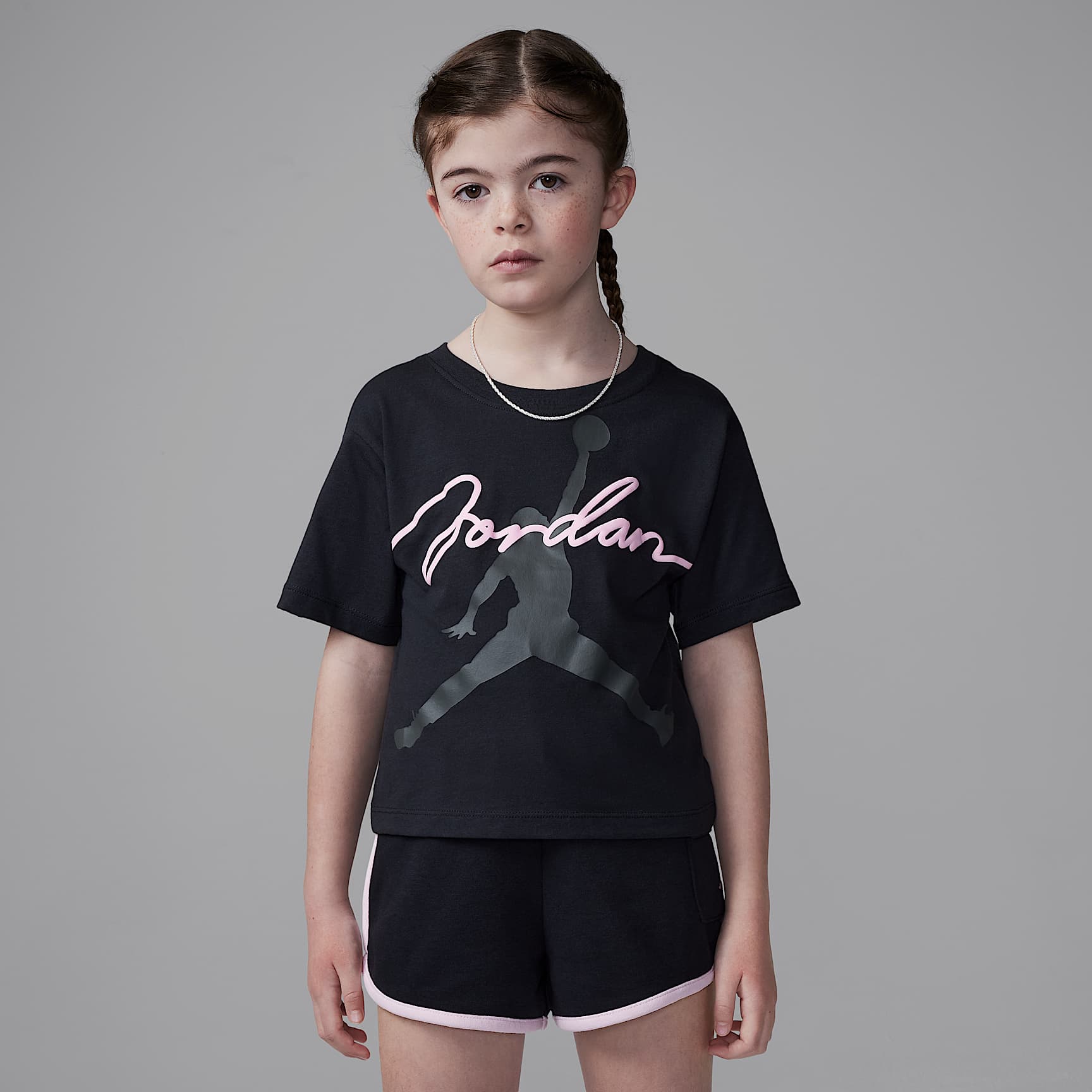 ジョーダン リトルキッズ "Hidden In Plain Sight" ツーピース ショートパンツ セットアップ