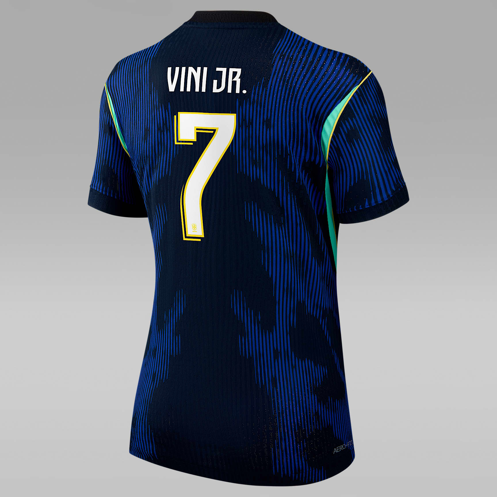 Vinícius Júnior Brazil National Team 2026 Match Away Women's Nike Dri-FIT ADV Soccer Jersey