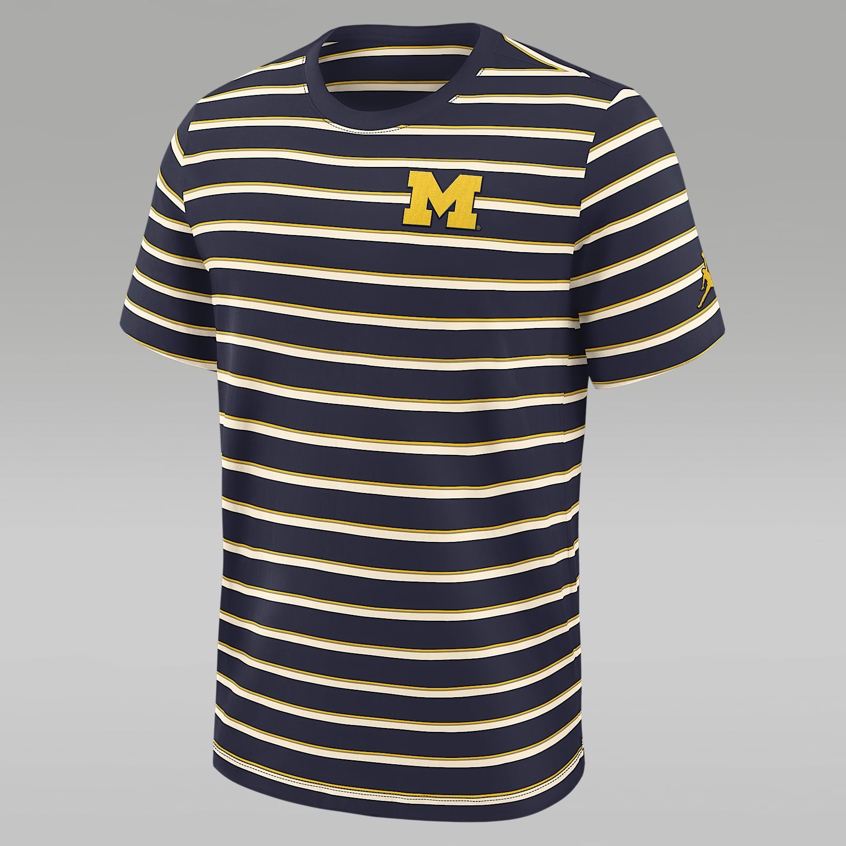 Michigan Athletic Prep Legacy Summit Stripe Men's Jordan Brand College T-Shirt