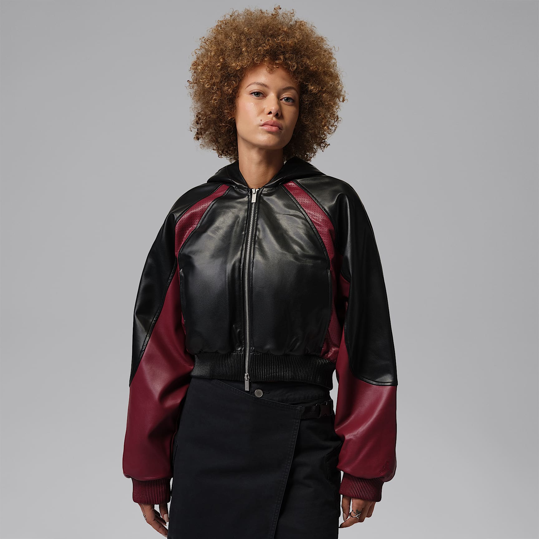 Jordan Flight Women's Faux Leather Jacket