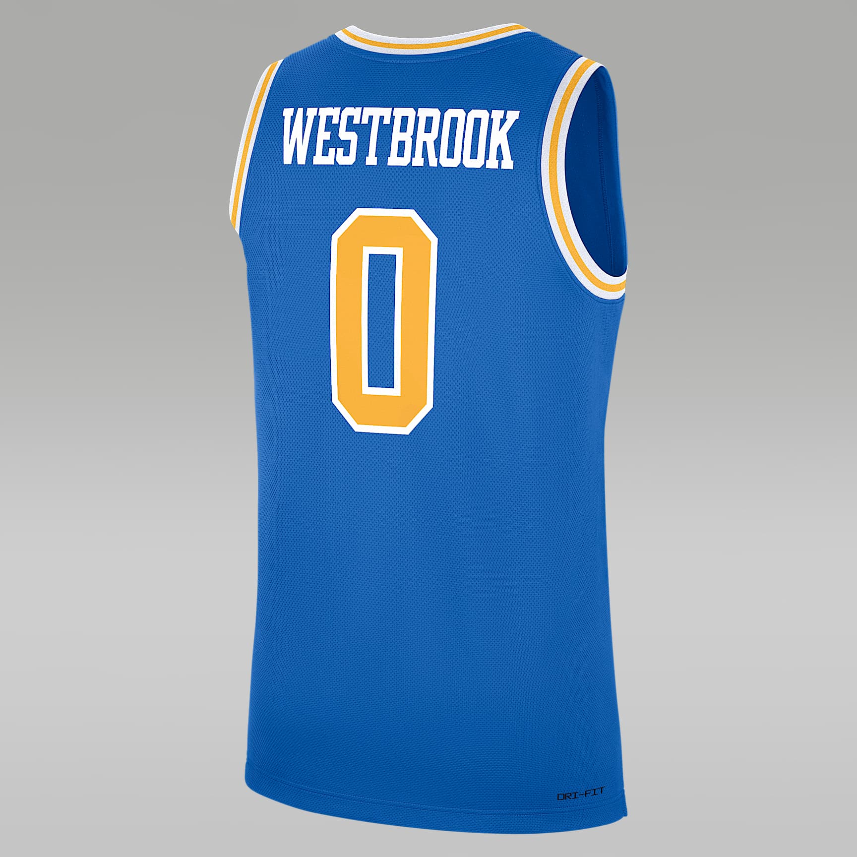 Jersey de básquetbol universitario marca Jordan para hombre Russell Westbrook UCLA Bruins Replica