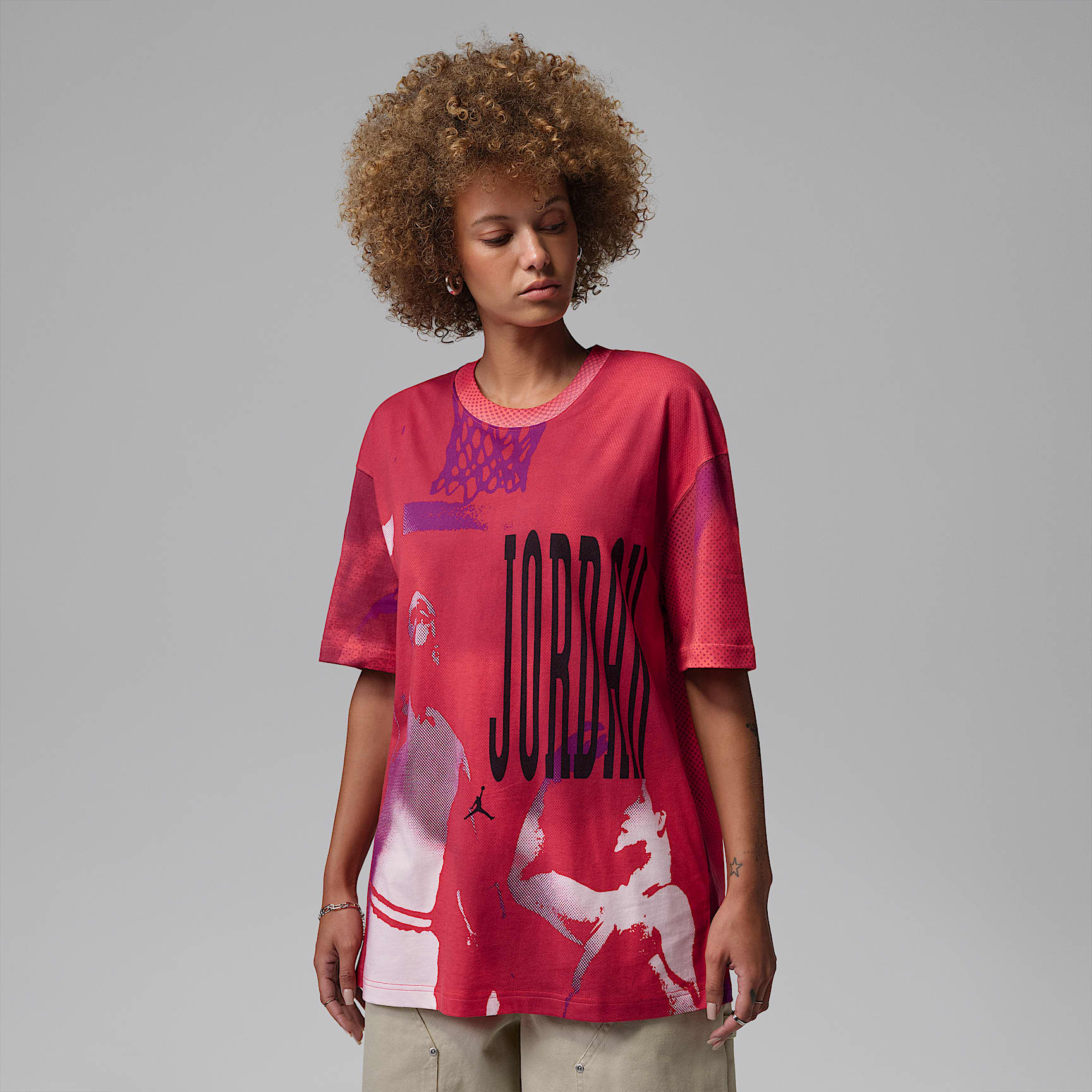 Jordan Flight Women's Oversized Graphic T-Shirt