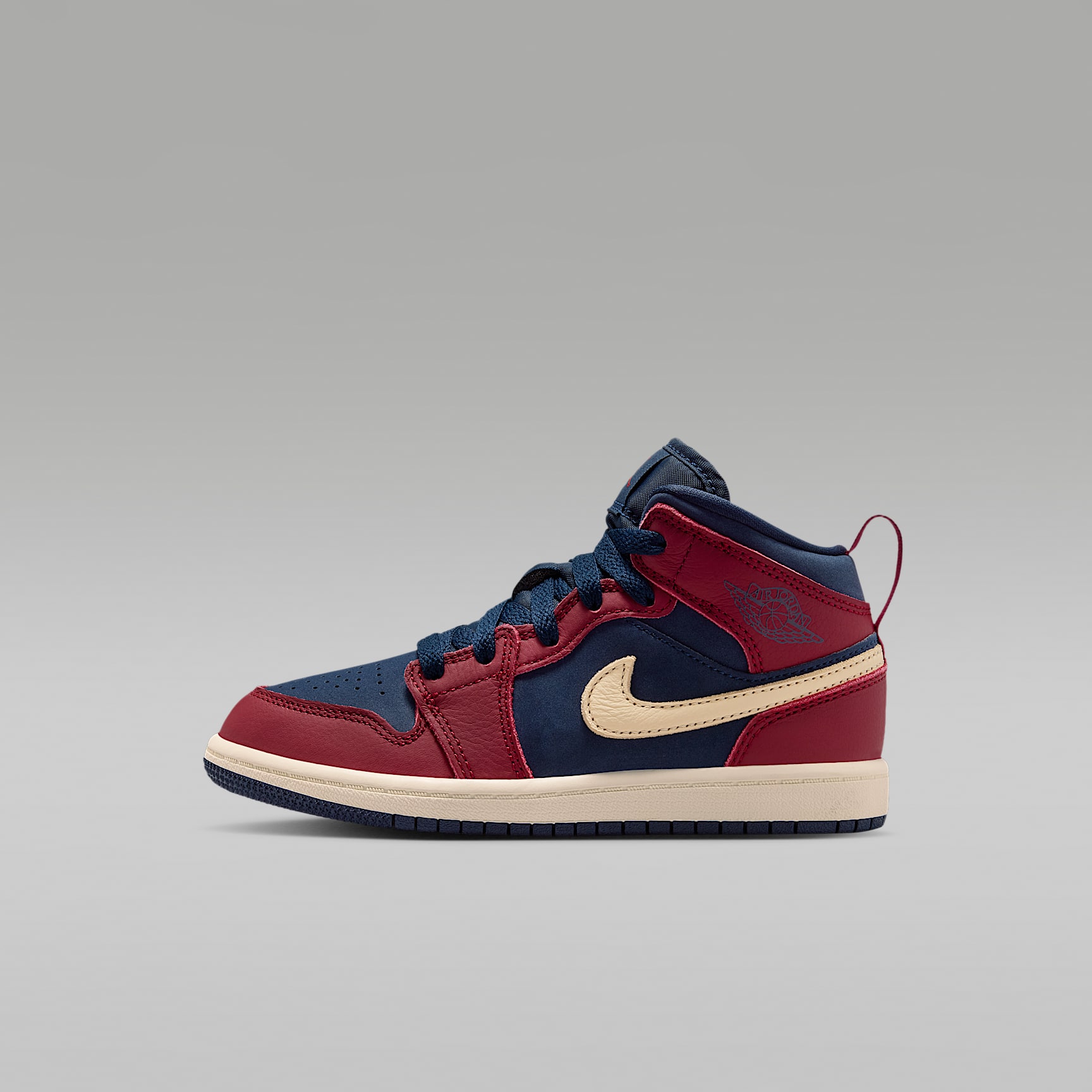 Tenis para niños de preescolar Jordan 1 Mid SE