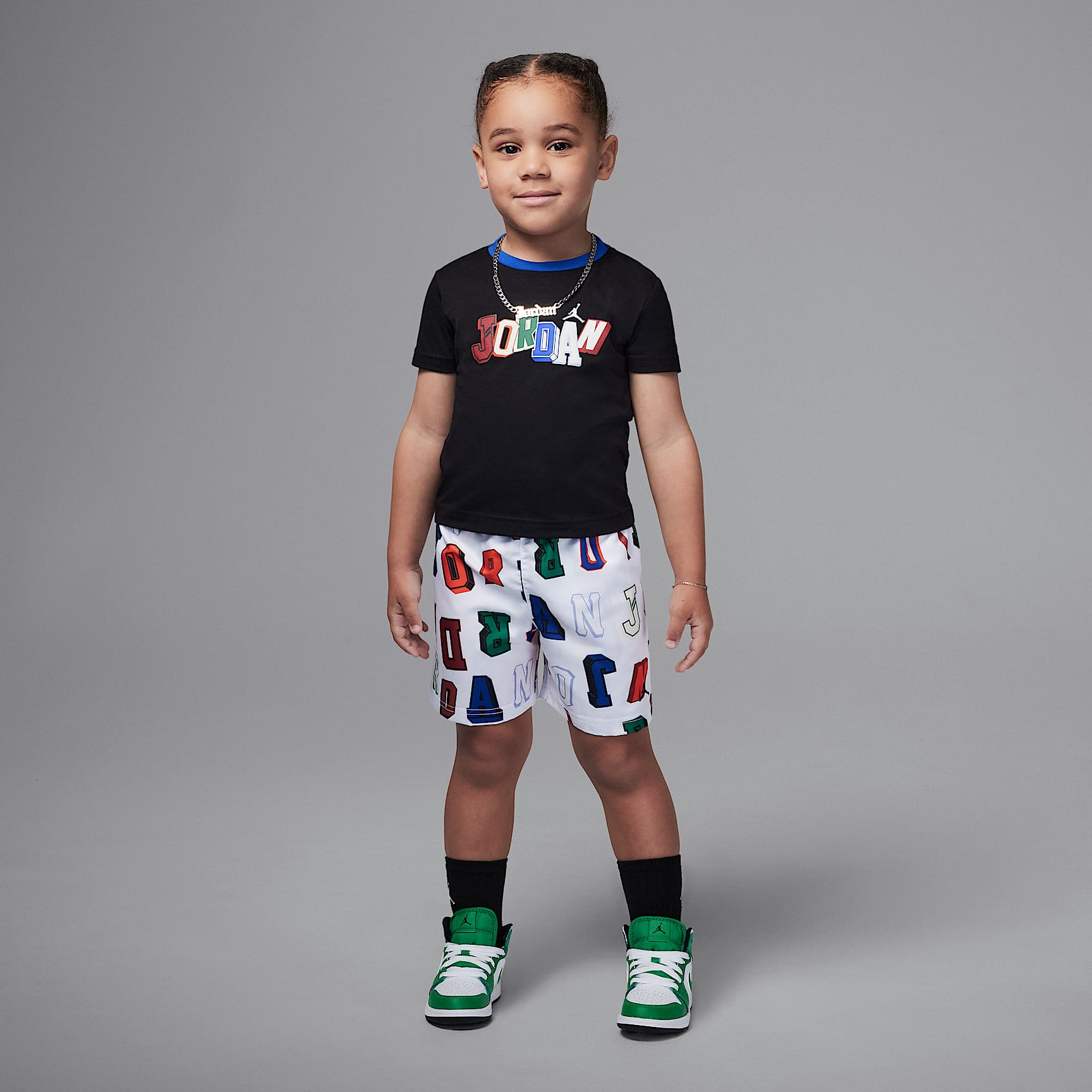 Jordan Court of Legends Conjunto de shorts de 2 piezas infantil