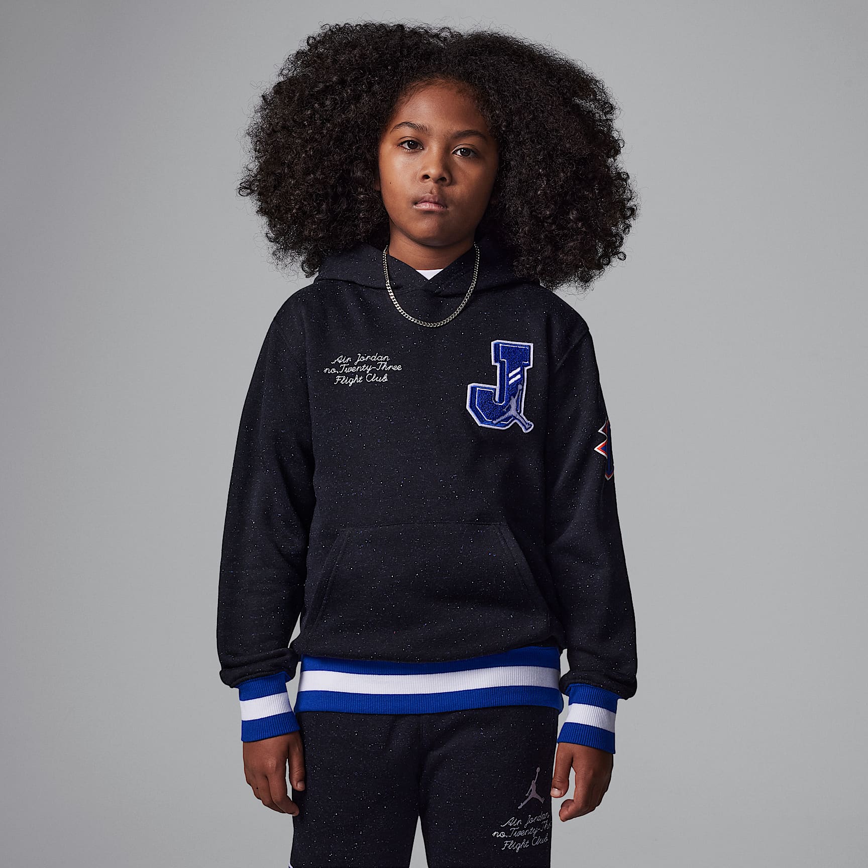 Sudadera con gorro sin cierre Court of Legends para niños talla grande Jordan