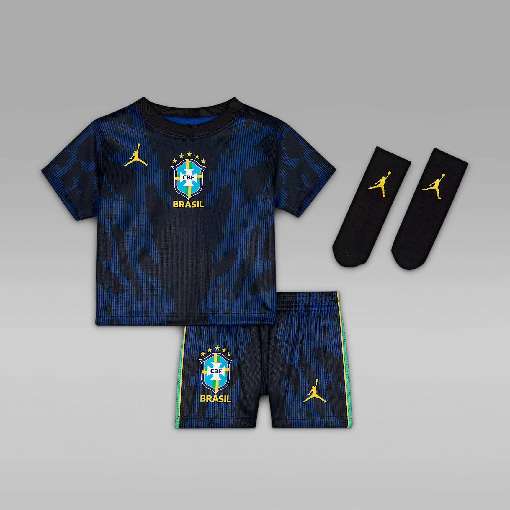 Brazil 2026 Stadium Away Baby/Toddler Nike Football Replica 3-Piece Kit