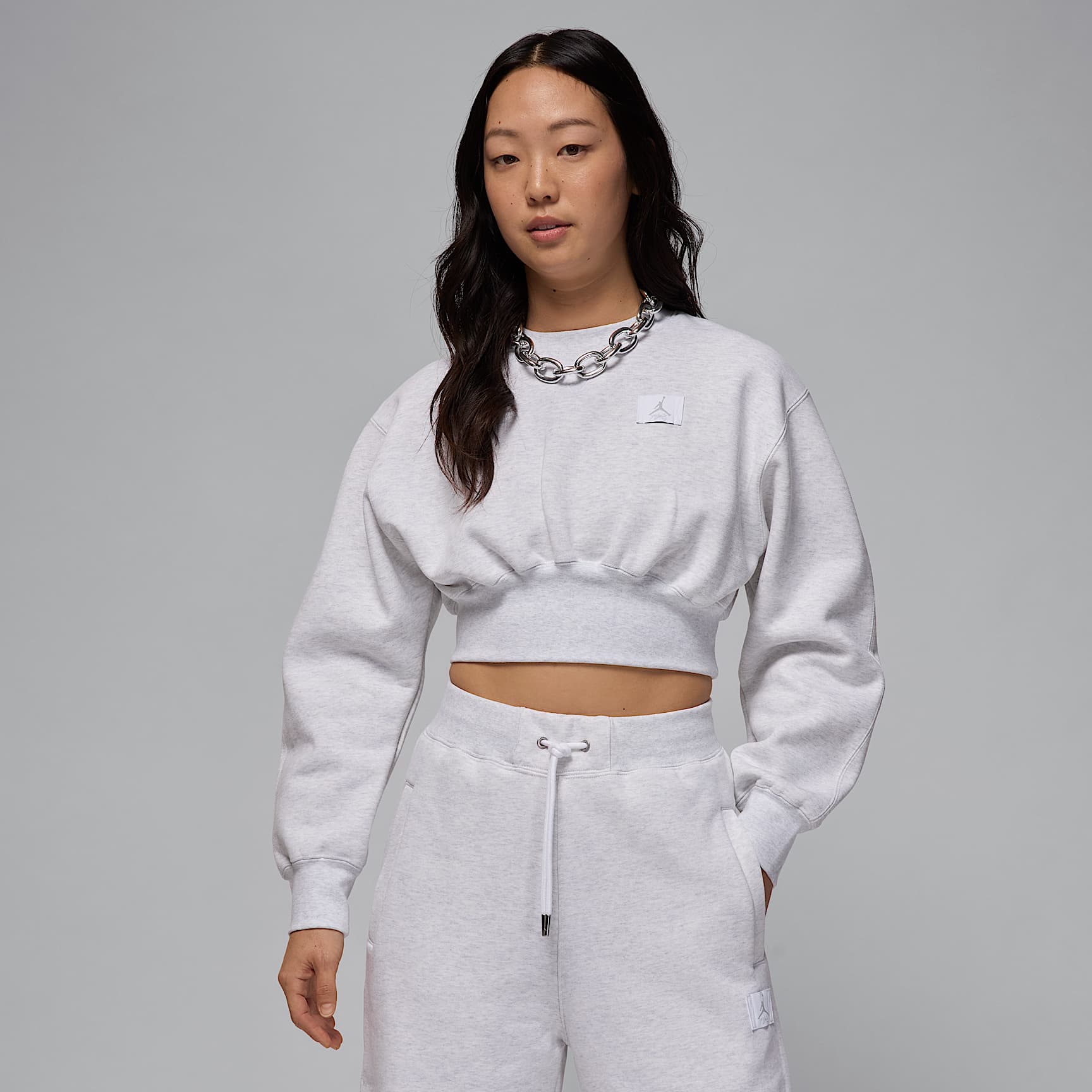 ジョーダン フライト フリース ウィメンズ クロップド スウェットシャツ