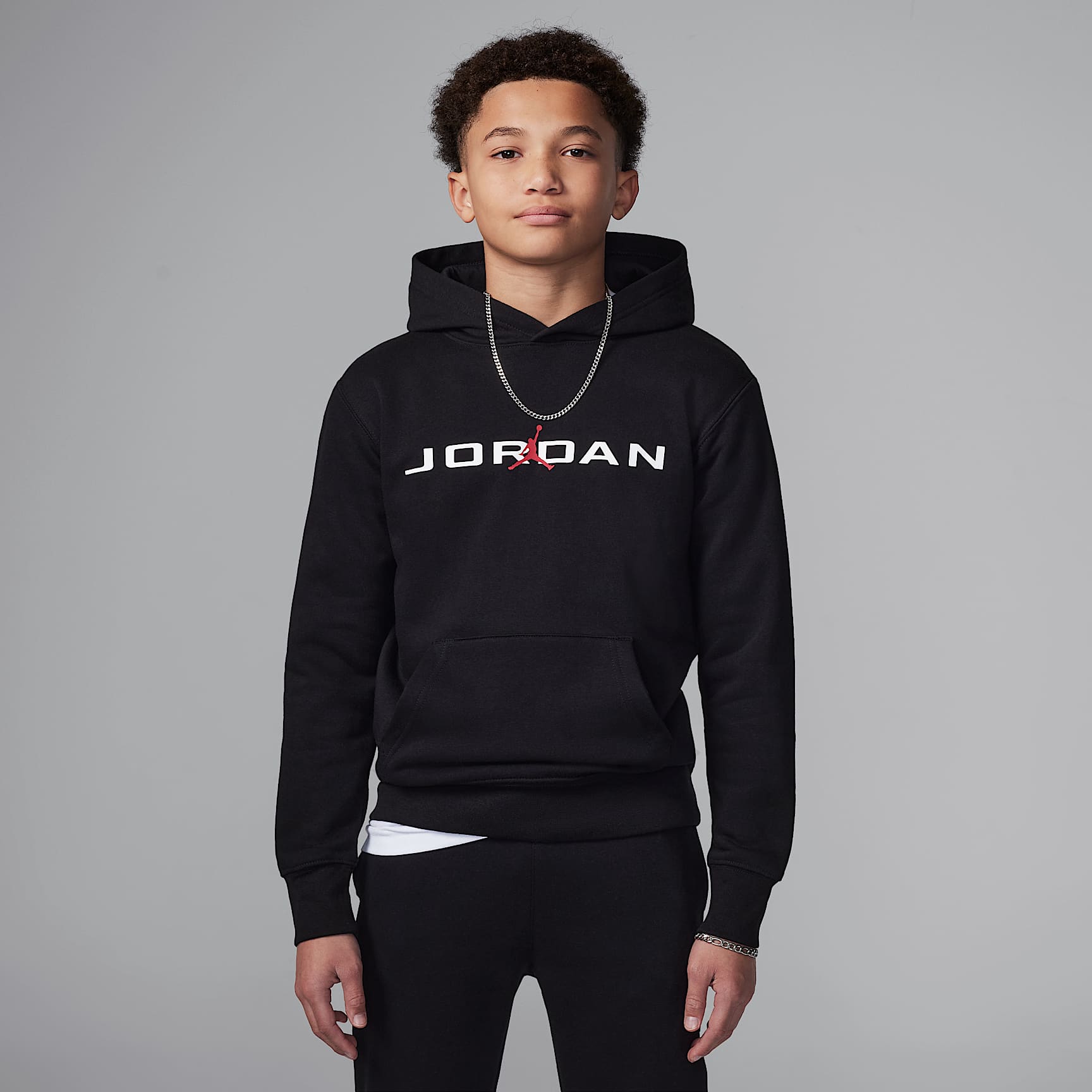 Jordan Older Kids' Baseline Pullover Hoodie