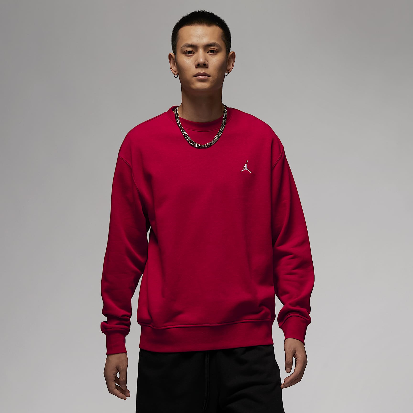 jordan red sweatsuit