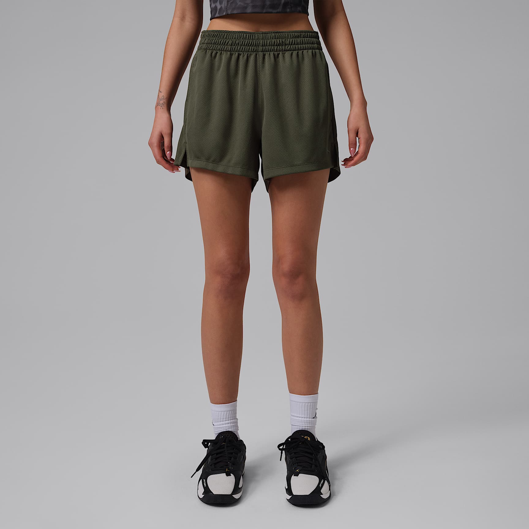 Shorts de malla para mujer Jordan Sport