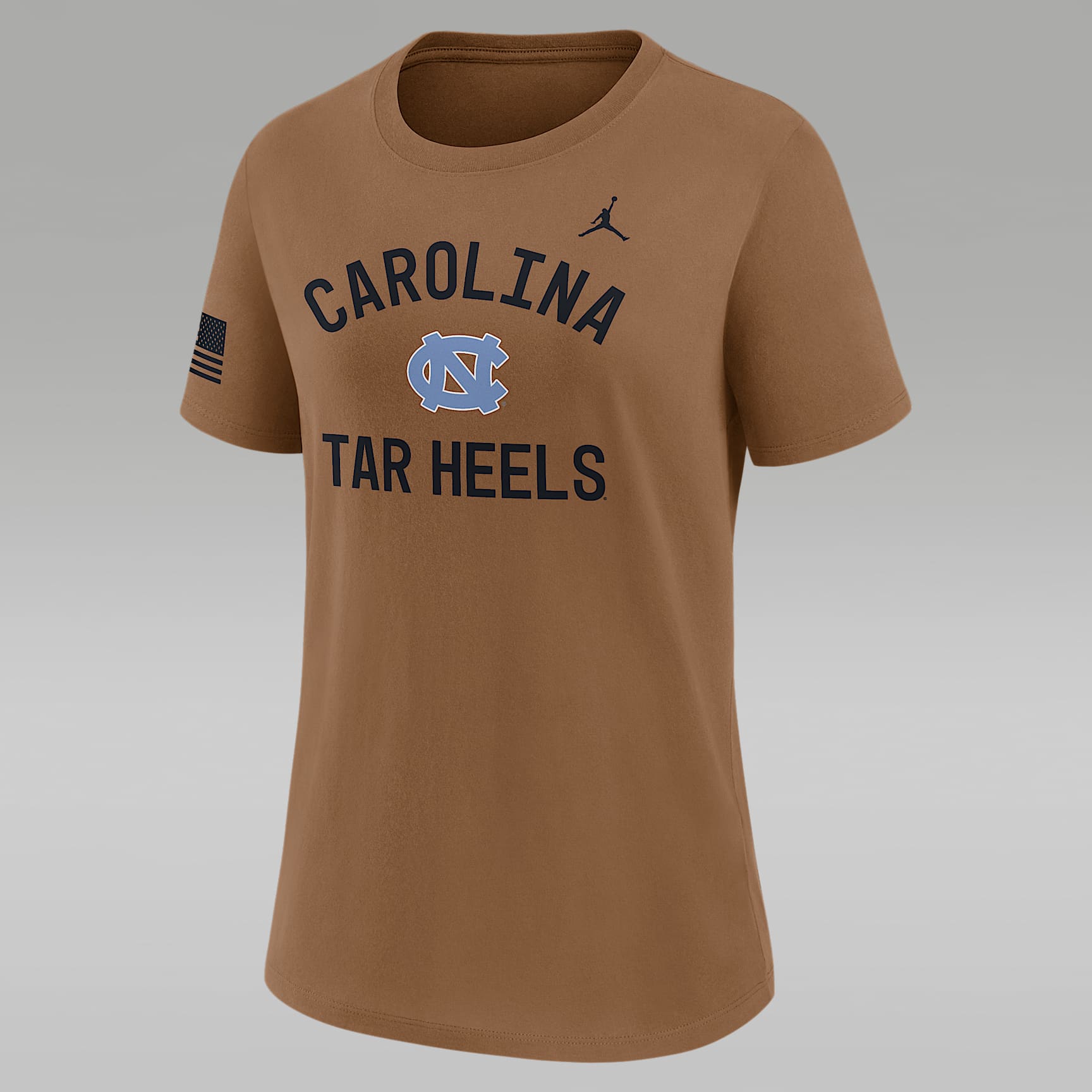 North Carolina 2026 Military Appreciation Women's Jordan Brand Dri-FIT College T-Shirt