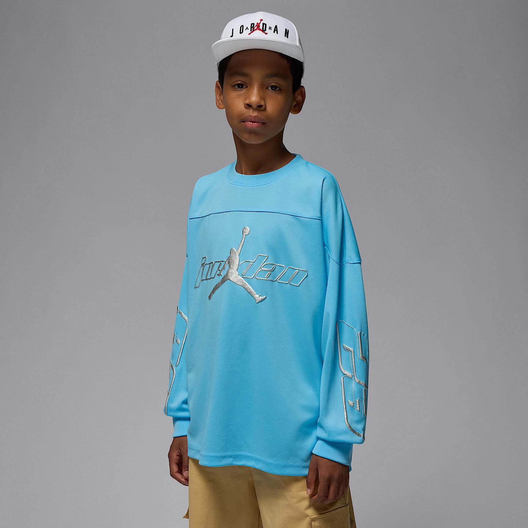 조던 마운틴사이드 주니어 드라이 핏 긴팔 저지