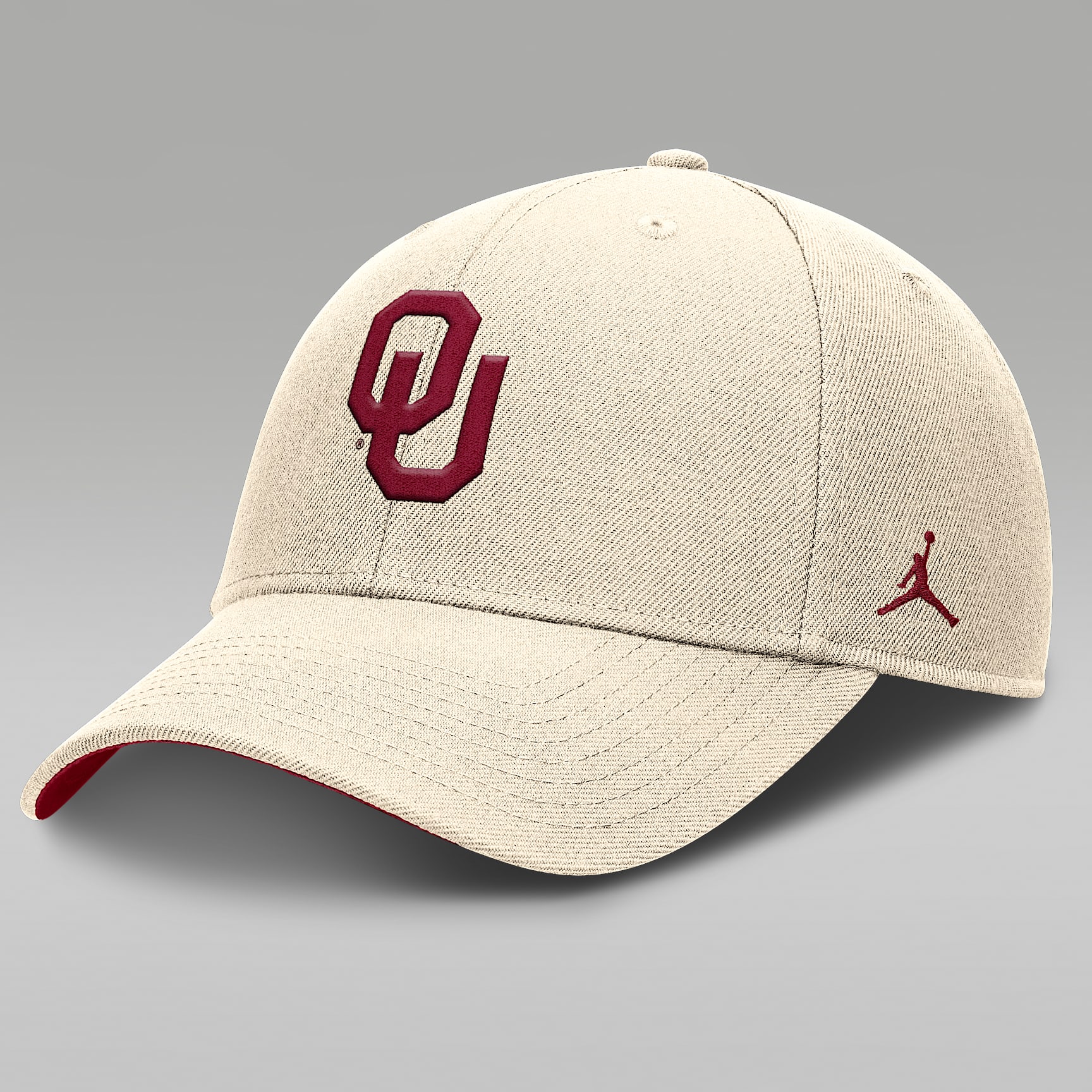 Oklahoma Primetime Rise Men's Jordan Brand Dri-FIT College Trucker Adjustable Hat