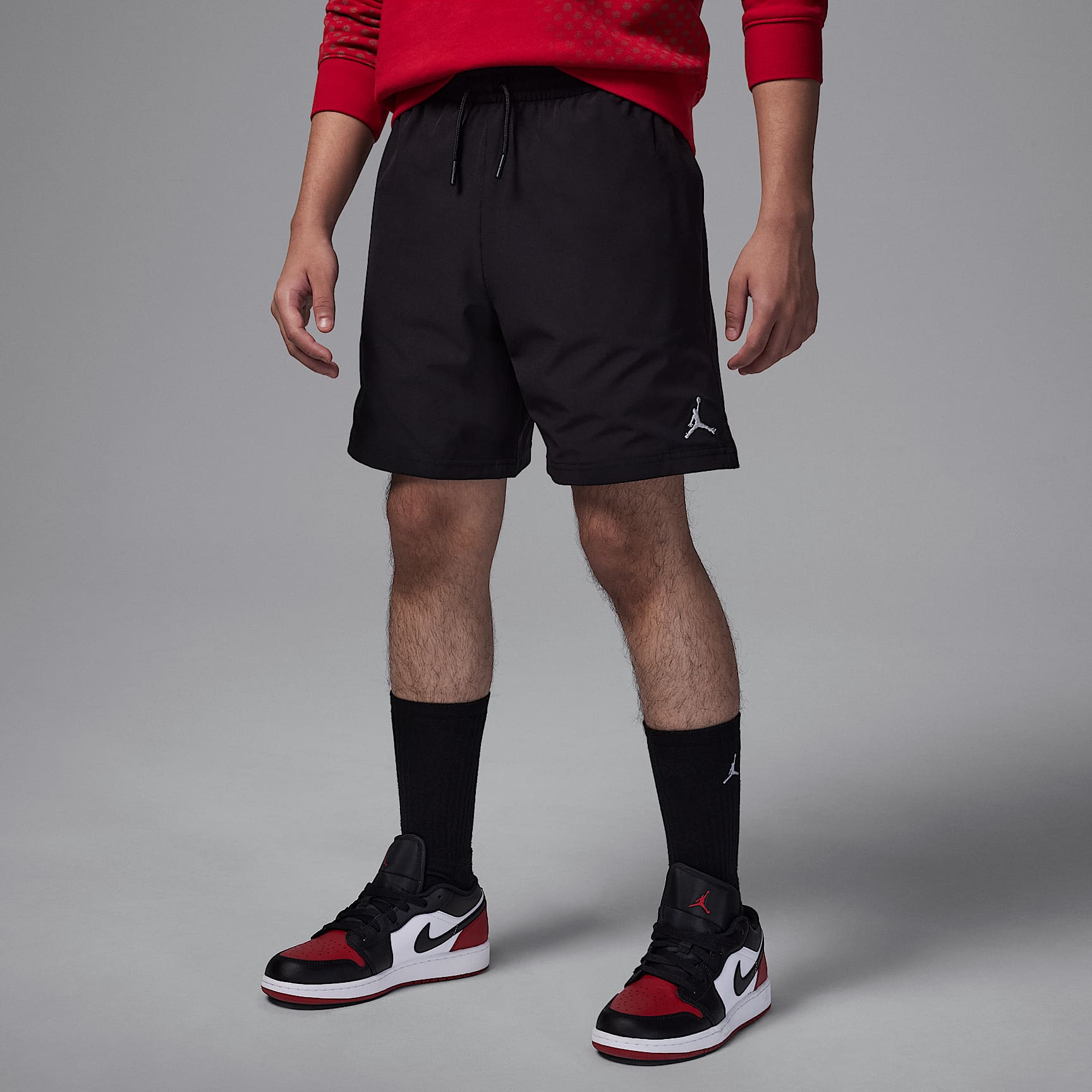 Shorts para jugar Jumpman de tejido Woven para niños talla grande Jordan